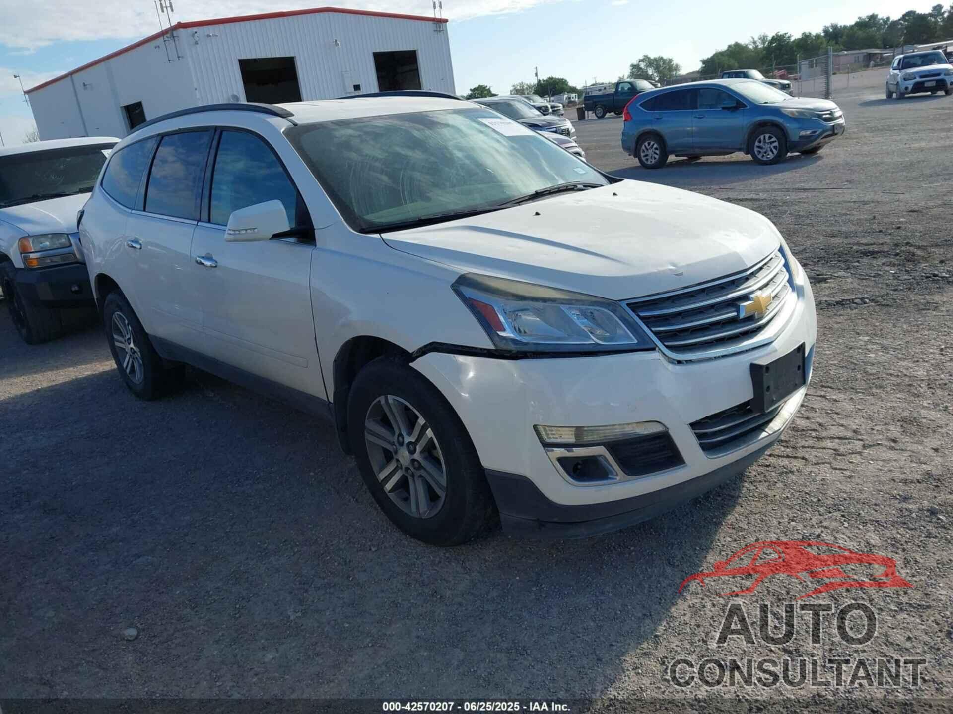 CHEVROLET TRAVERSE 2015 - 1GNKRHKD2FJ101385