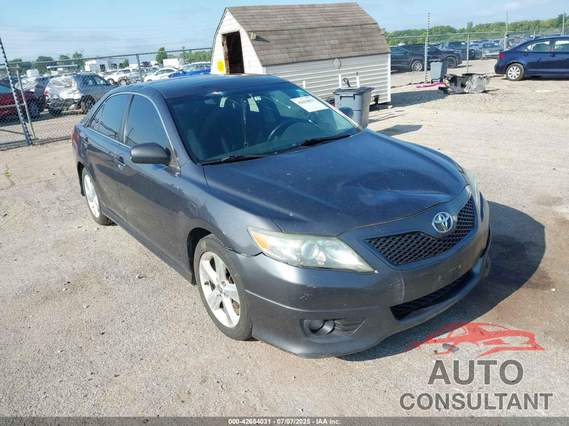 TOYOTA CAMRY 2010 - 4T1BF3EK3AU105740