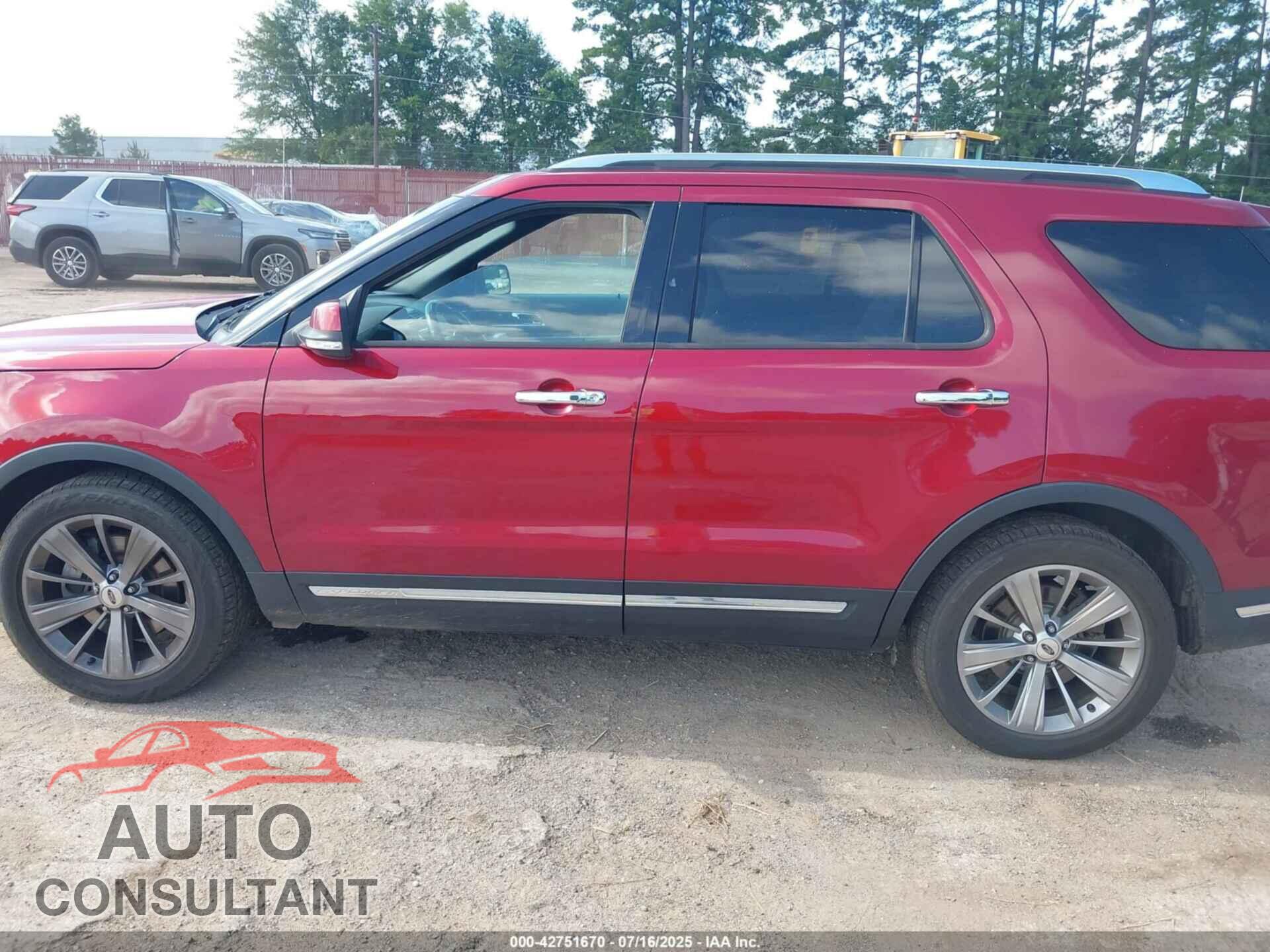 FORD EXPLORER 2018 - 1FM5K7F85JGB35226