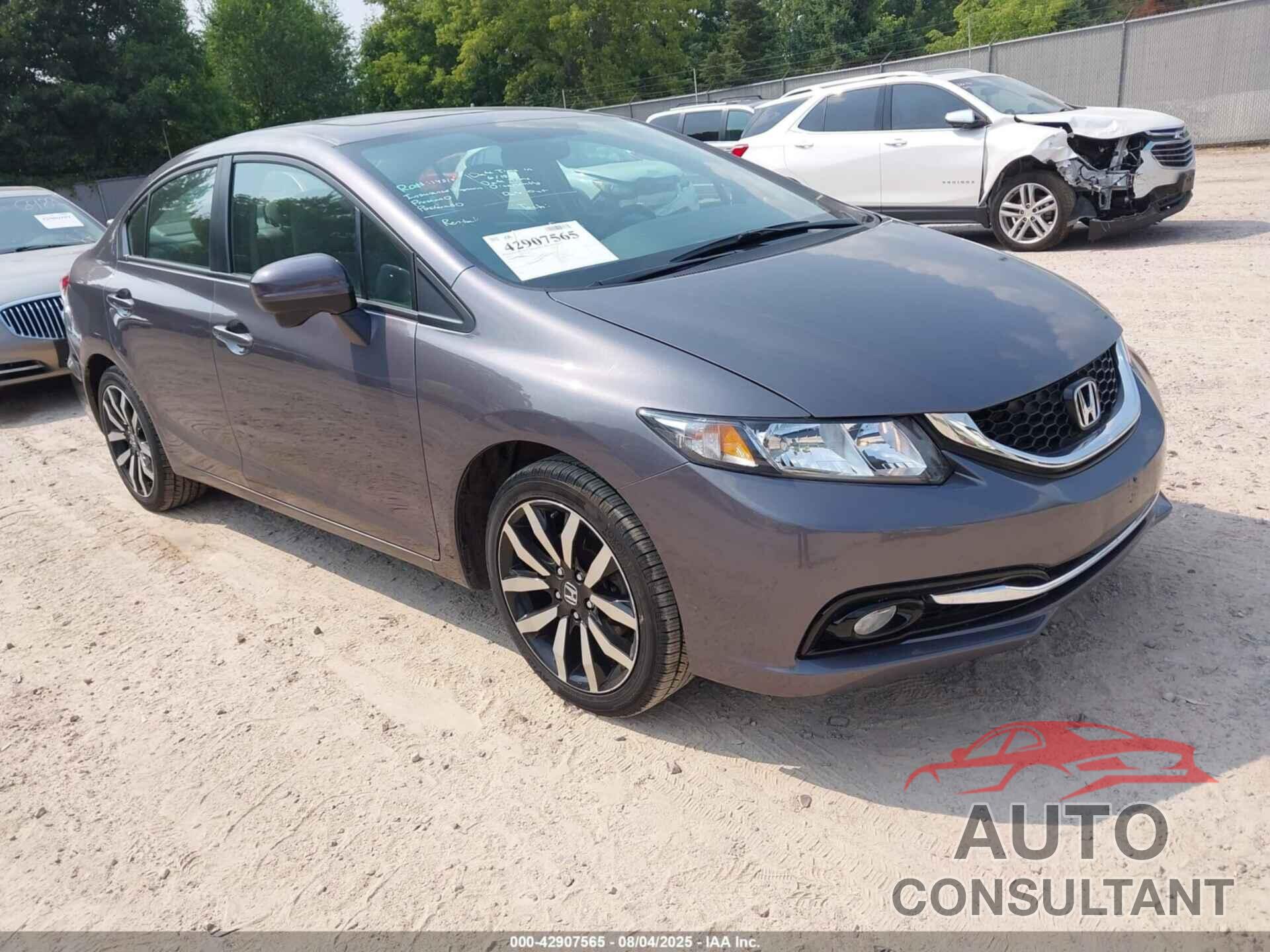 HONDA CIVIC 2015 - 19XFB2F97FE095324