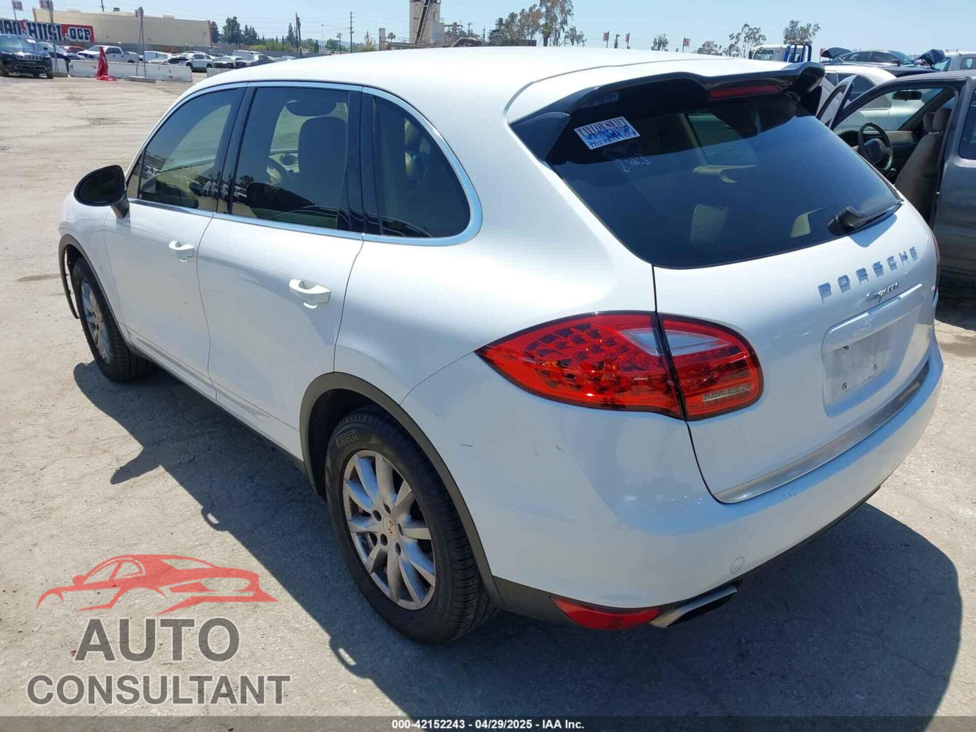 PORSCHE CAYENNE 2012 - WP1AA2A22CLA08941