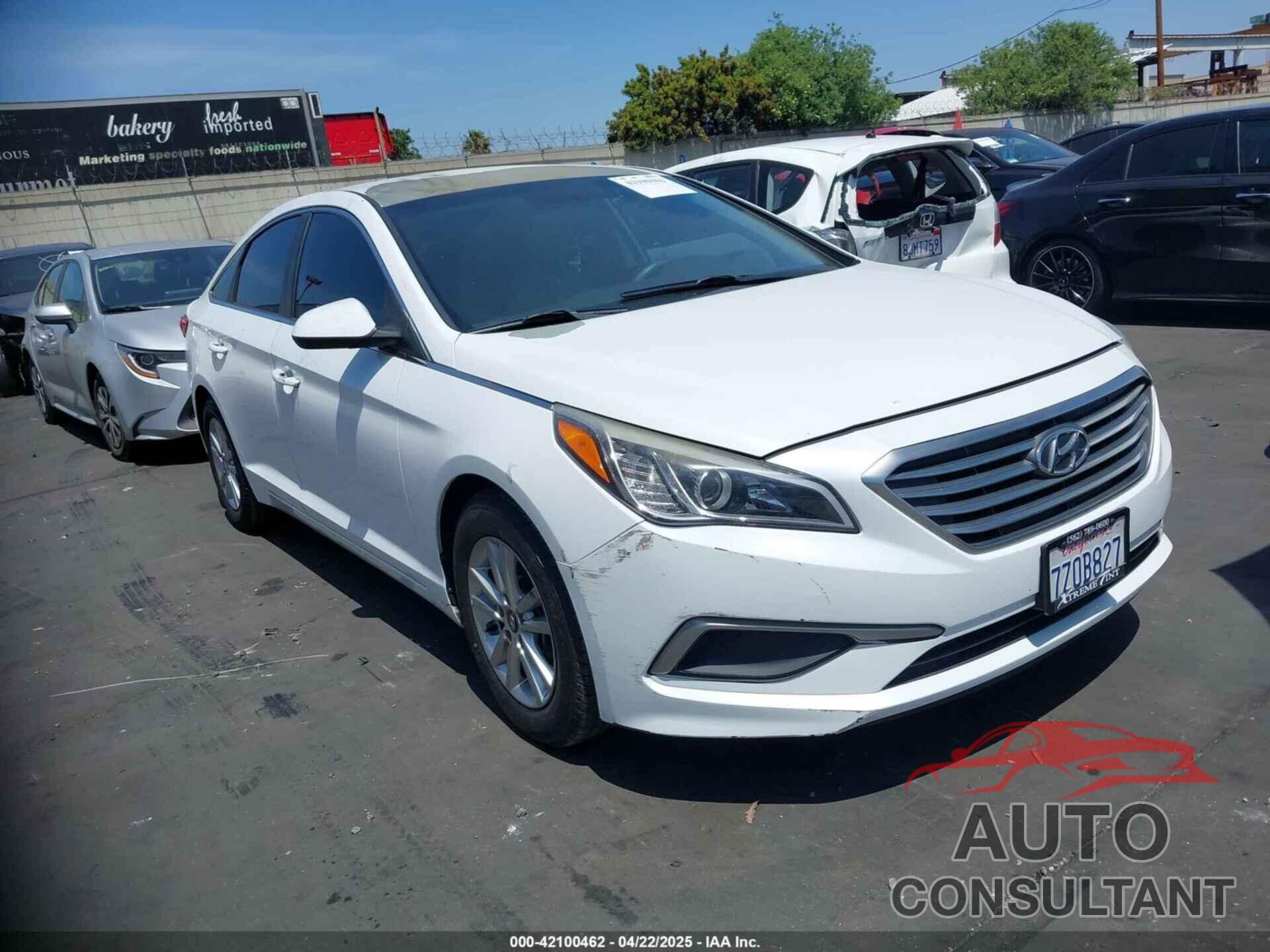 HYUNDAI SONATA 2017 - 5NPE24AF4HH585089
