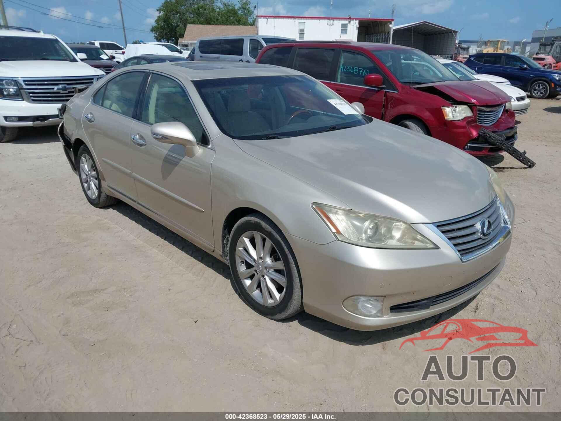 LEXUS ES 350 2011 - JTHBK1EG3B2444686