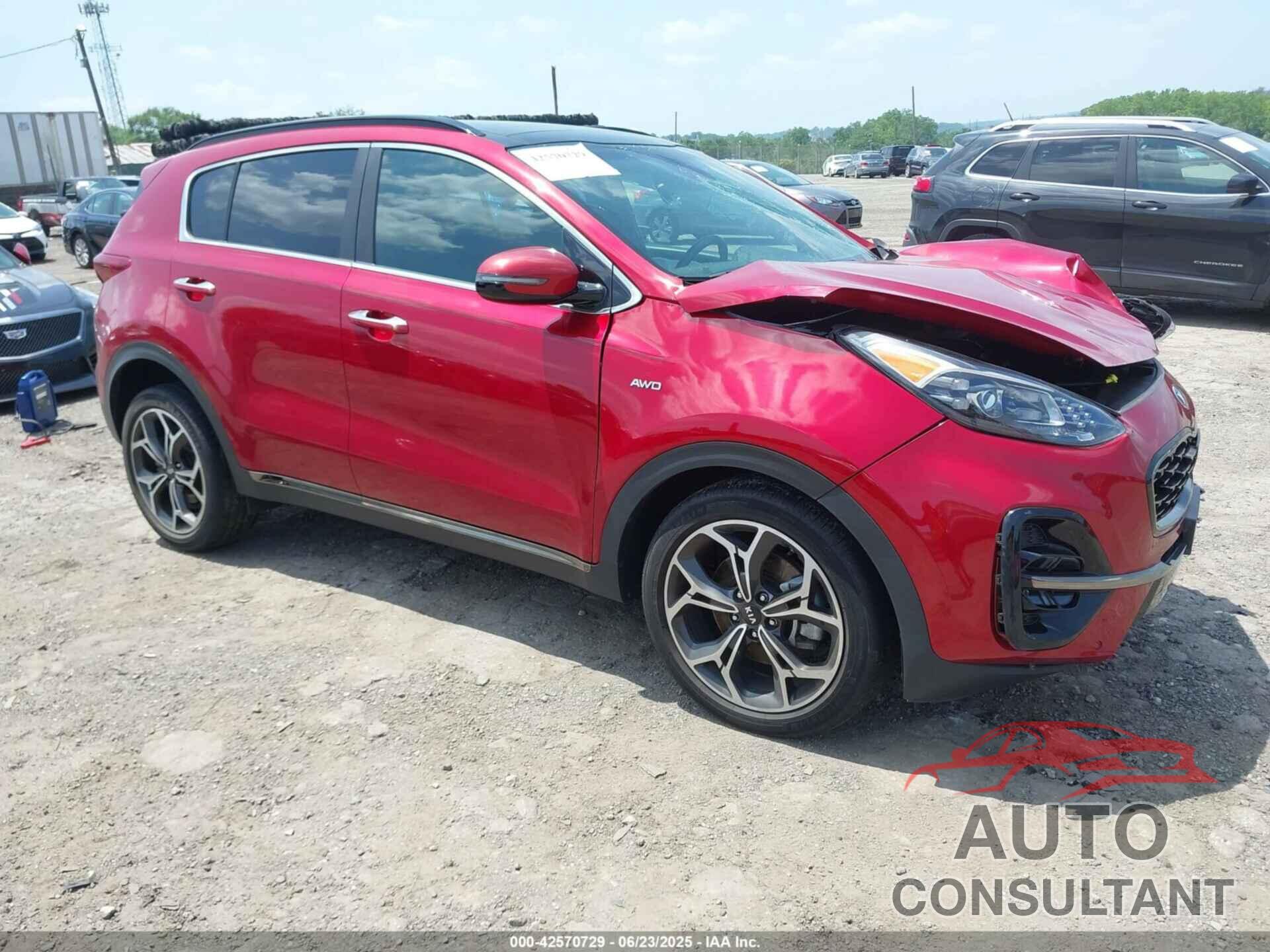 KIA SPORTAGE 2021 - KNDPRCA66M7851287