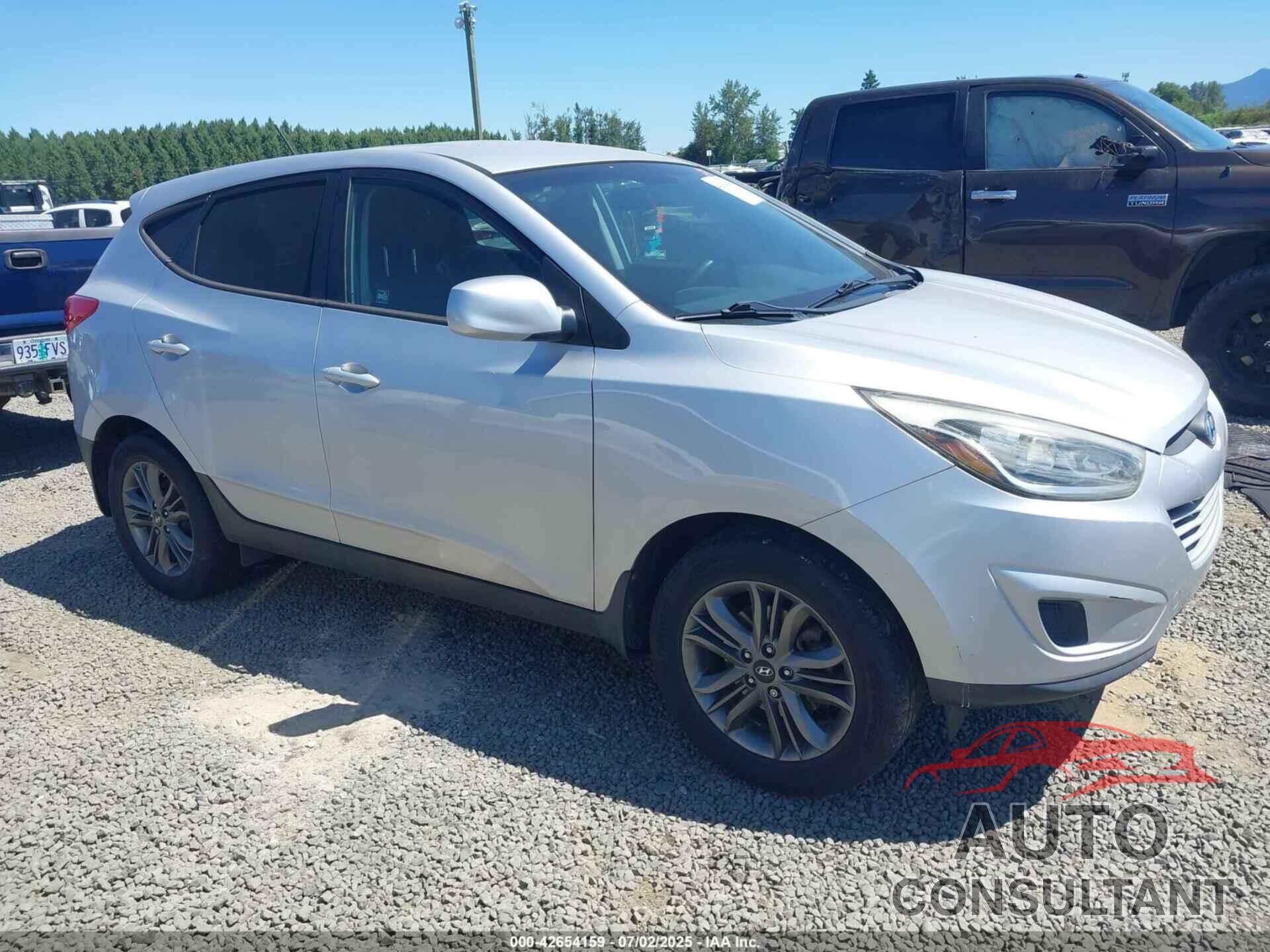 HYUNDAI TUCSON 2014 - KM8JTCAF2EU949724