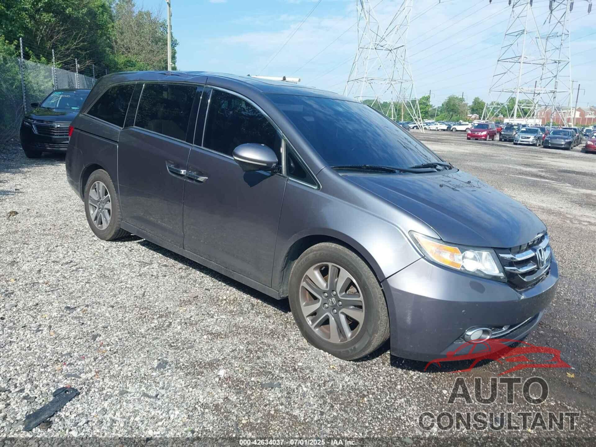 HONDA ODYSSEY 2017 - 5FNRL5H99HB026477