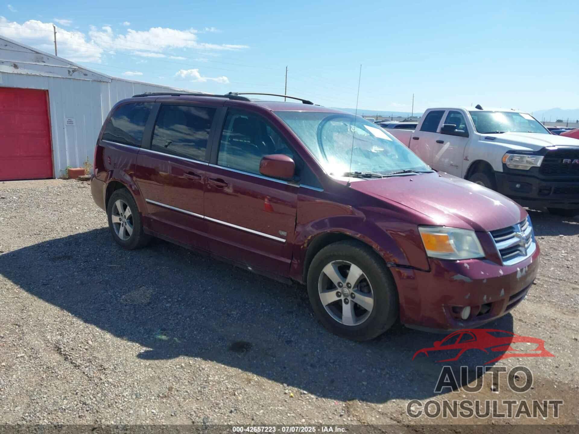 DODGE GRAND CARAVAN 2009 - 2D8HN54X89R643628