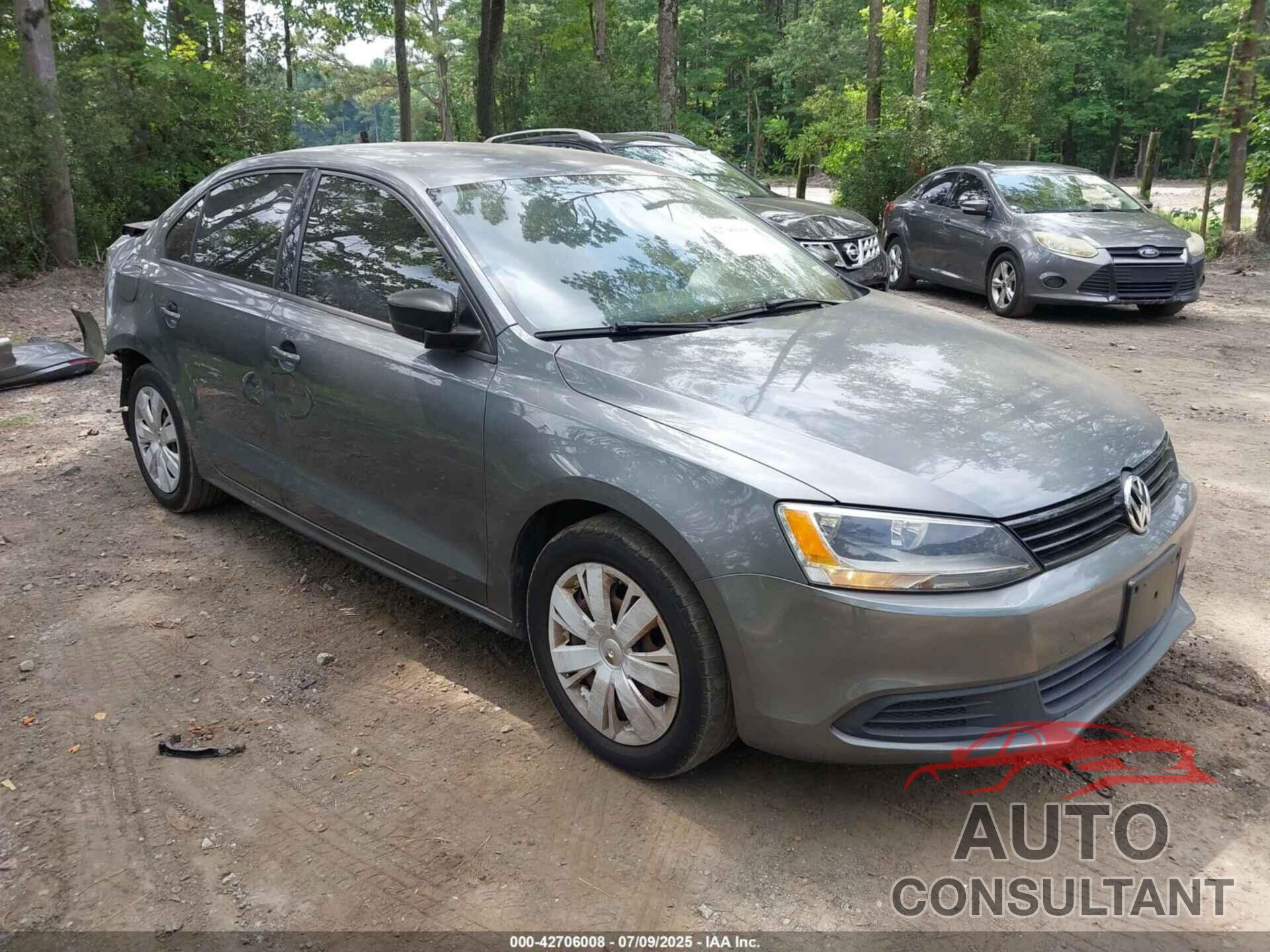 VOLKSWAGEN JETTA 2012 - 3VW2K7AJ8CM393554