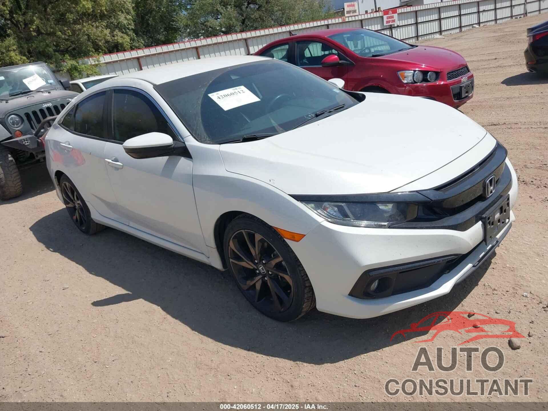 HONDA CIVIC 2020 - 2HGFC2F88LH599533