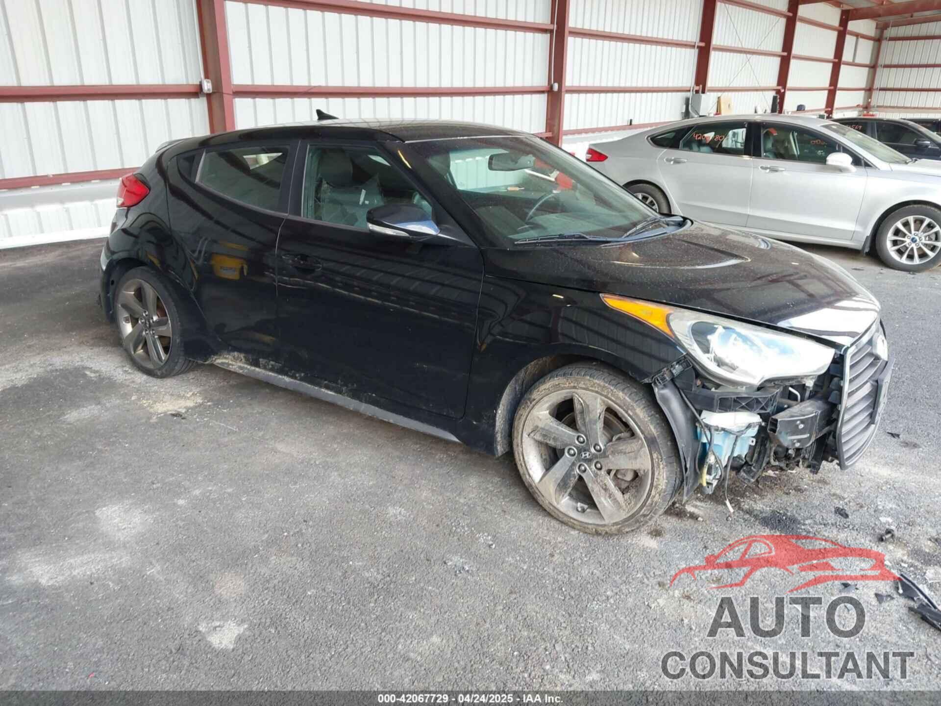 HYUNDAI VELOSTER 2013 - KMHTC6AE5DU166462
