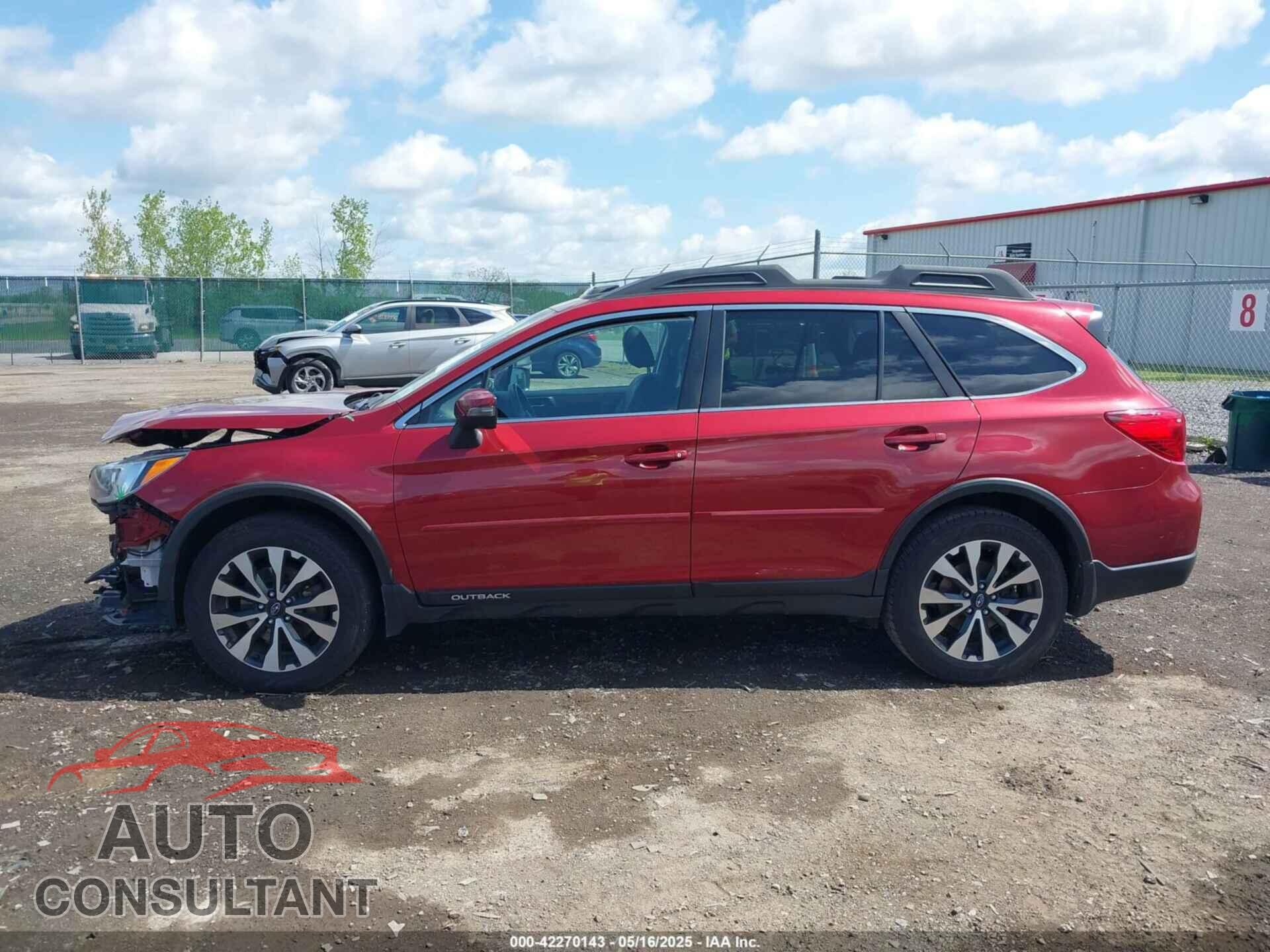 SUBARU OUTBACK 2015 - 4S4BSANC6F3227370