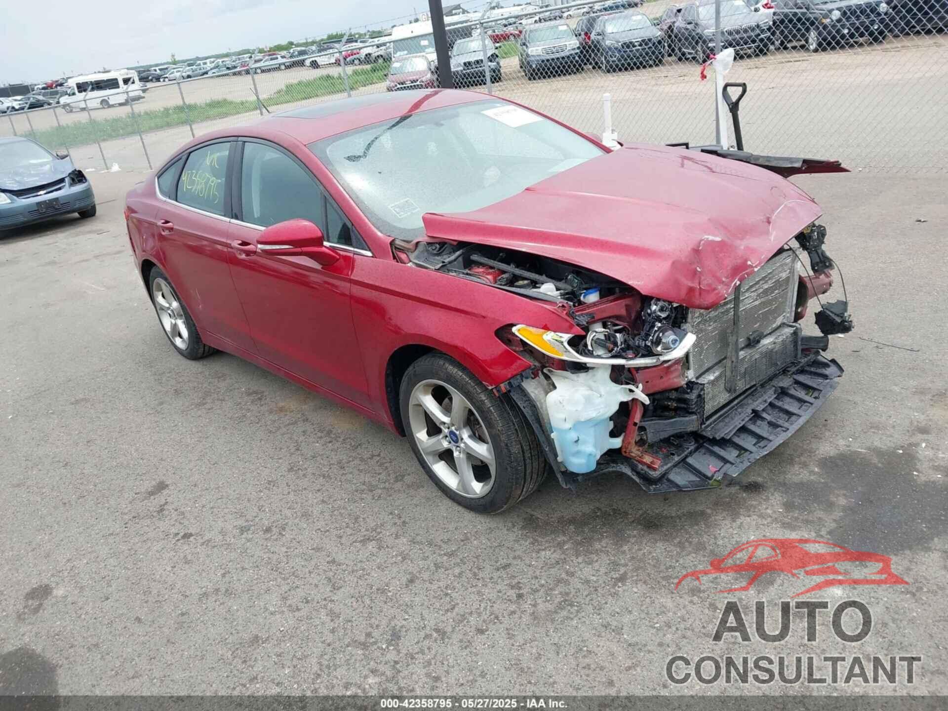 FORD FUSION 2014 - 3FA6P0HDXER136274
