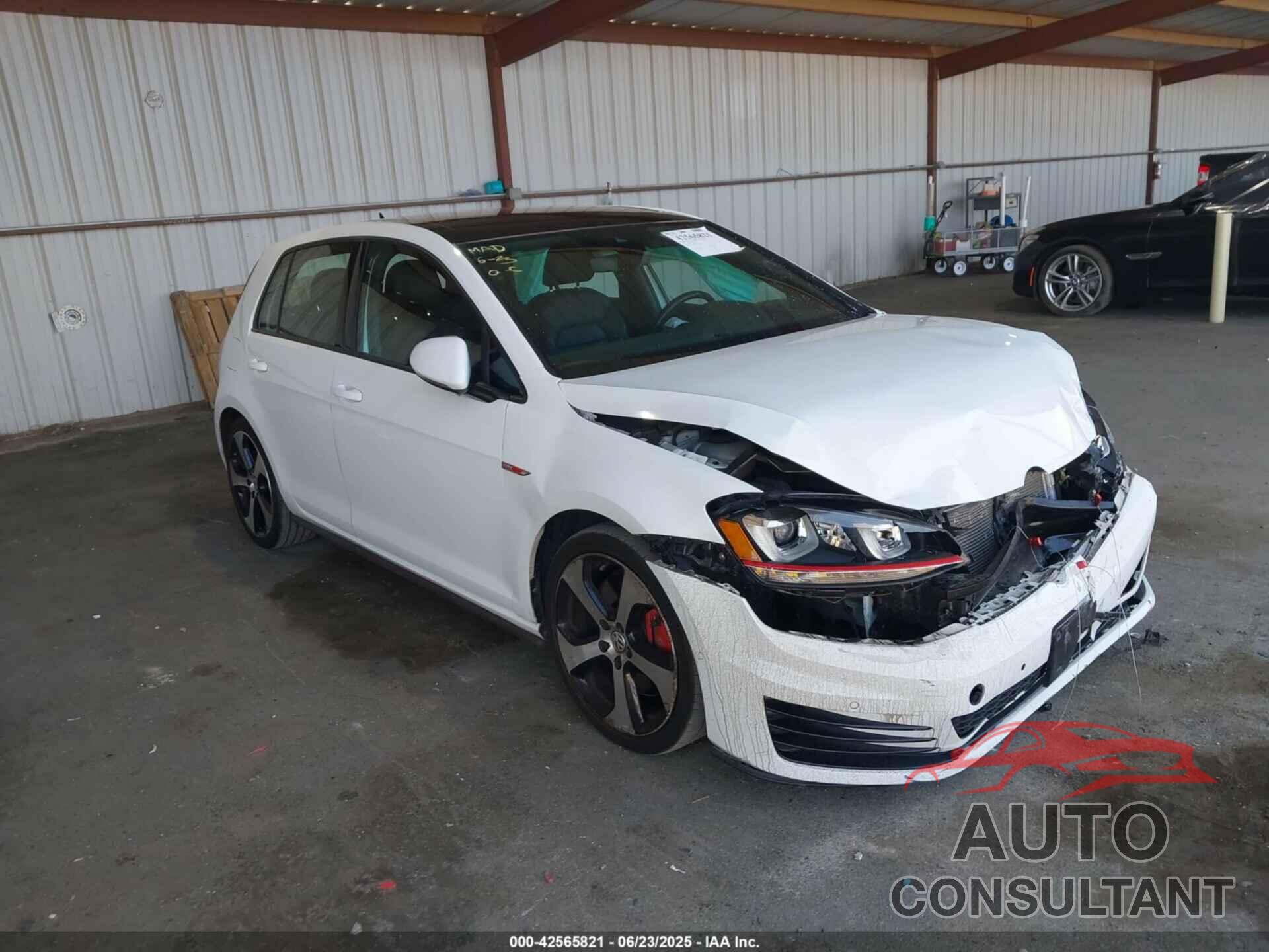 VOLKSWAGEN GOLF GTI 2017 - 3VW447AU8HM030269