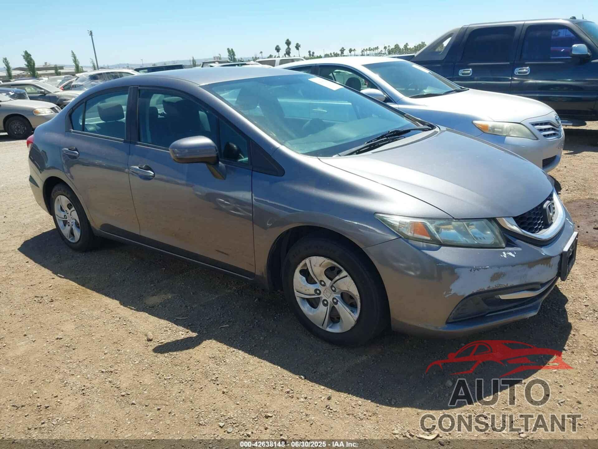 HONDA CIVIC 2015 - 19XFB2F54FE207090