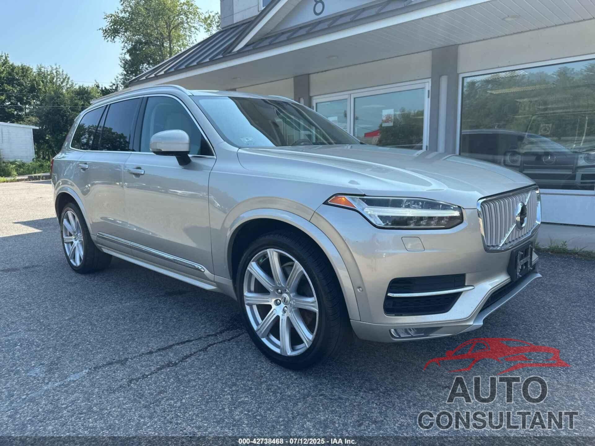 VOLVO XC90 2016 - YV4A22PLXG1000681
