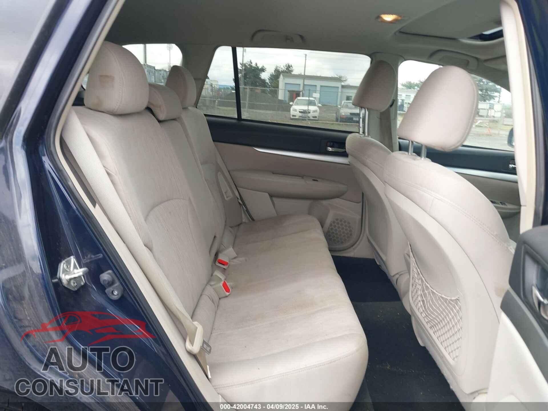 SUBARU OUTBACK 2014 - 4S4BRBDC4E3214134