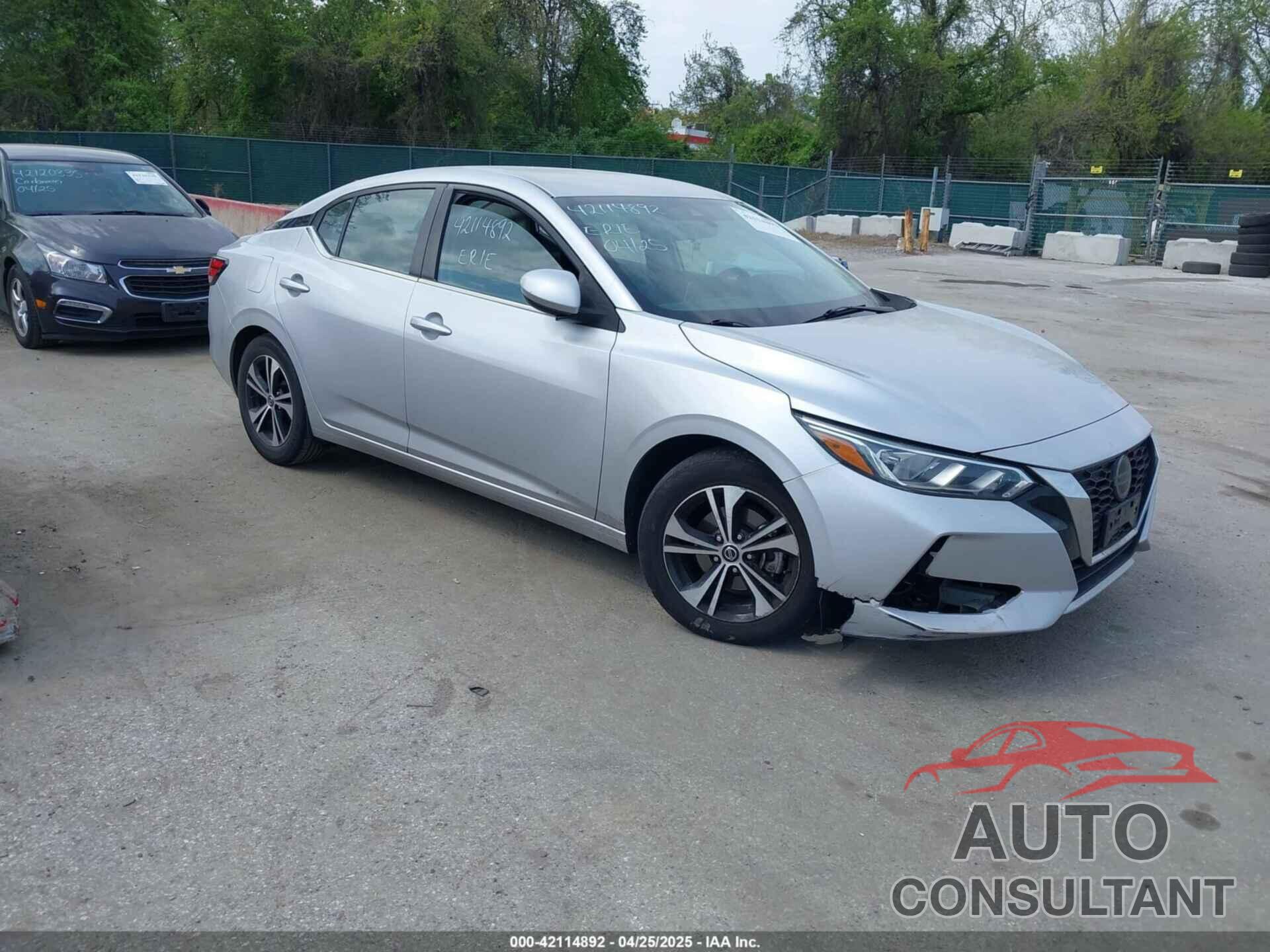 NISSAN SENTRA 2021 - 3N1AB8CV4MY248478