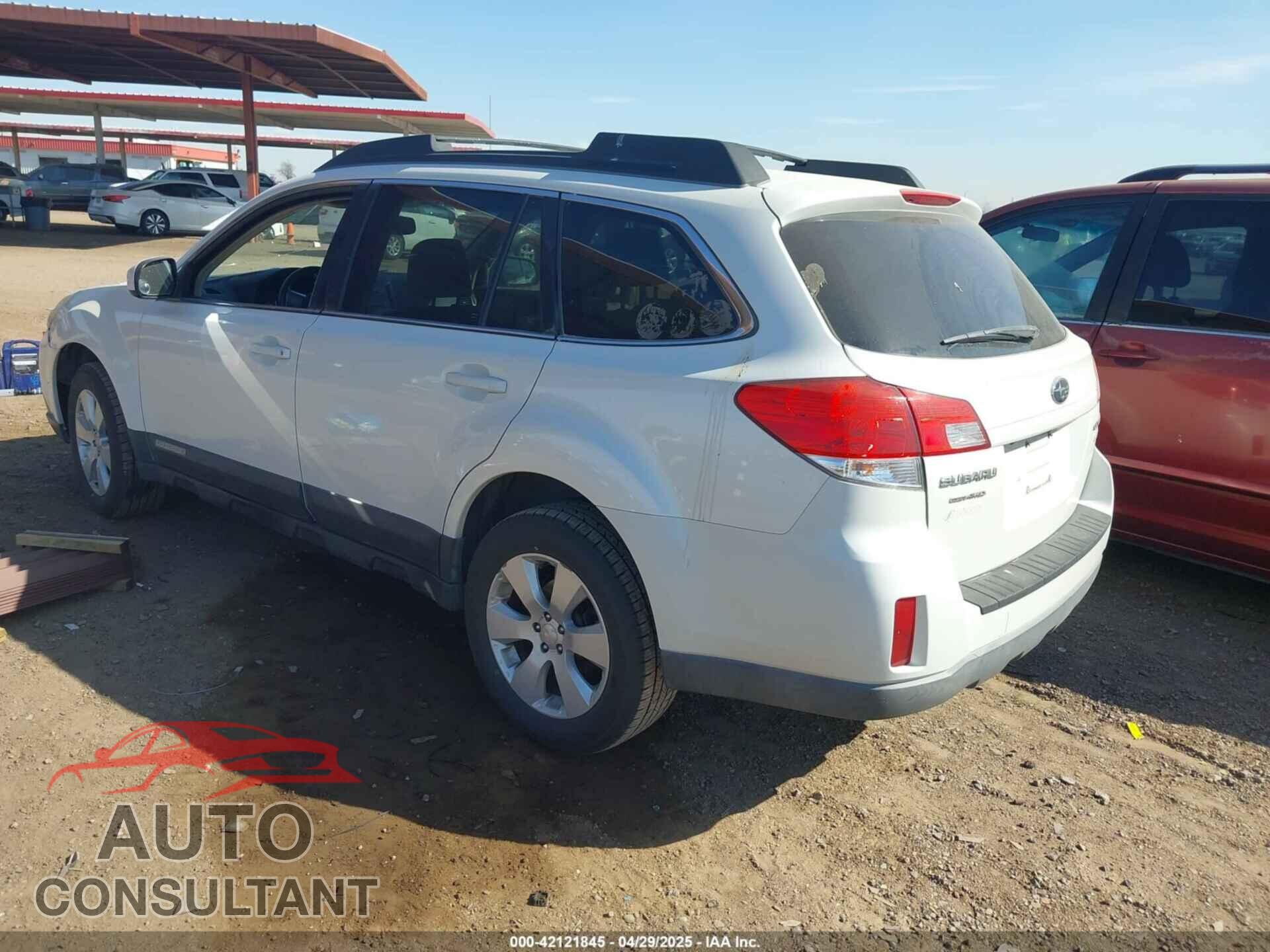 SUBARU OUTBACK 2011 - 4S4BRBGC7B3370949