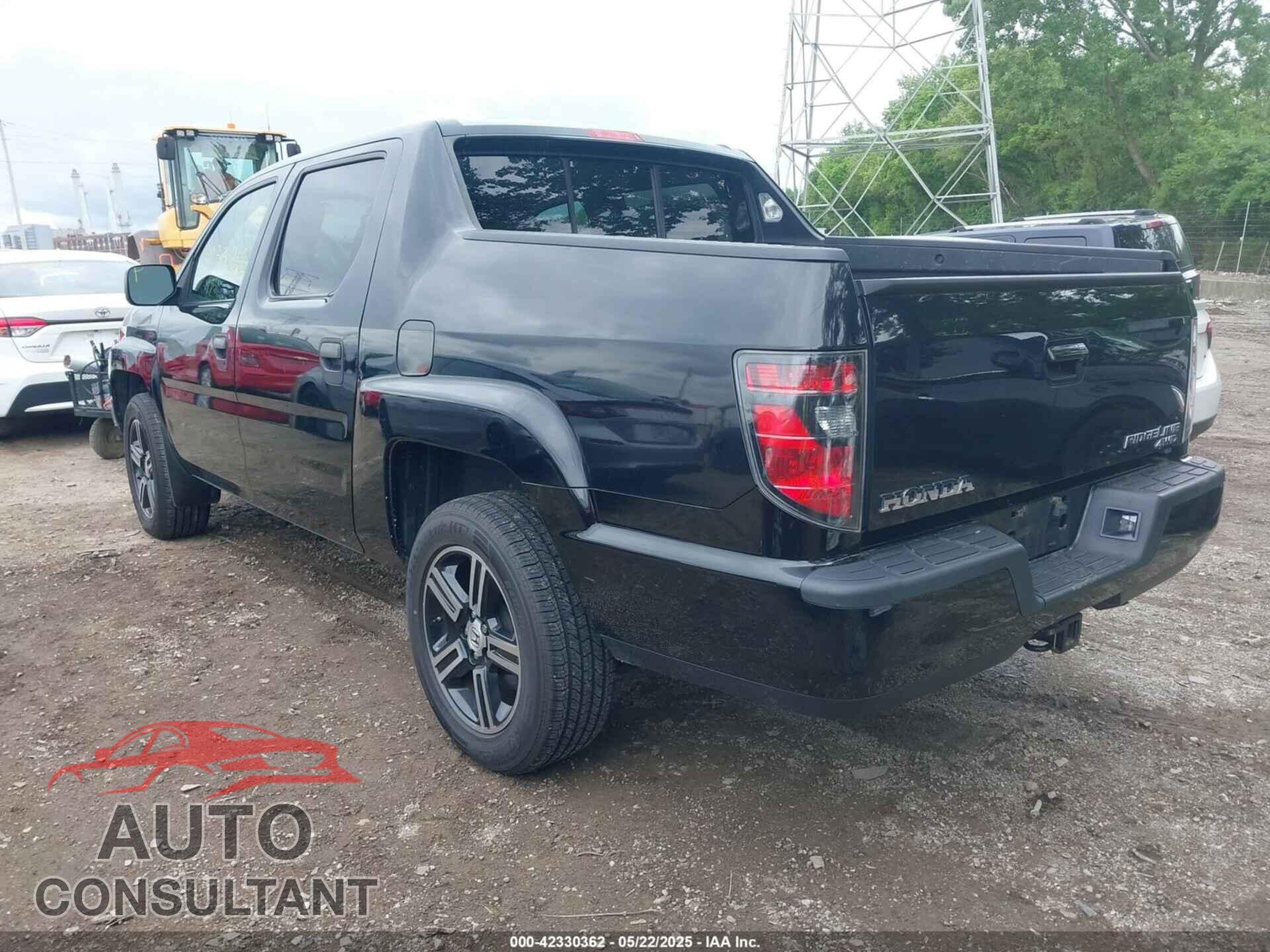 HONDA RIDGELINE 2013 - 5FPYK1F73DB016232