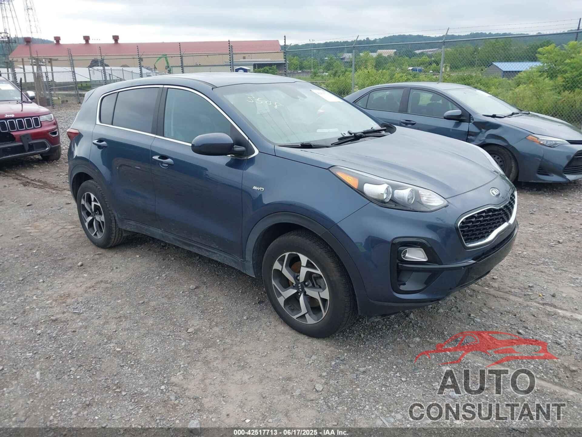 KIA SPORTAGE 2022 - KNDPMCAC6N7013508