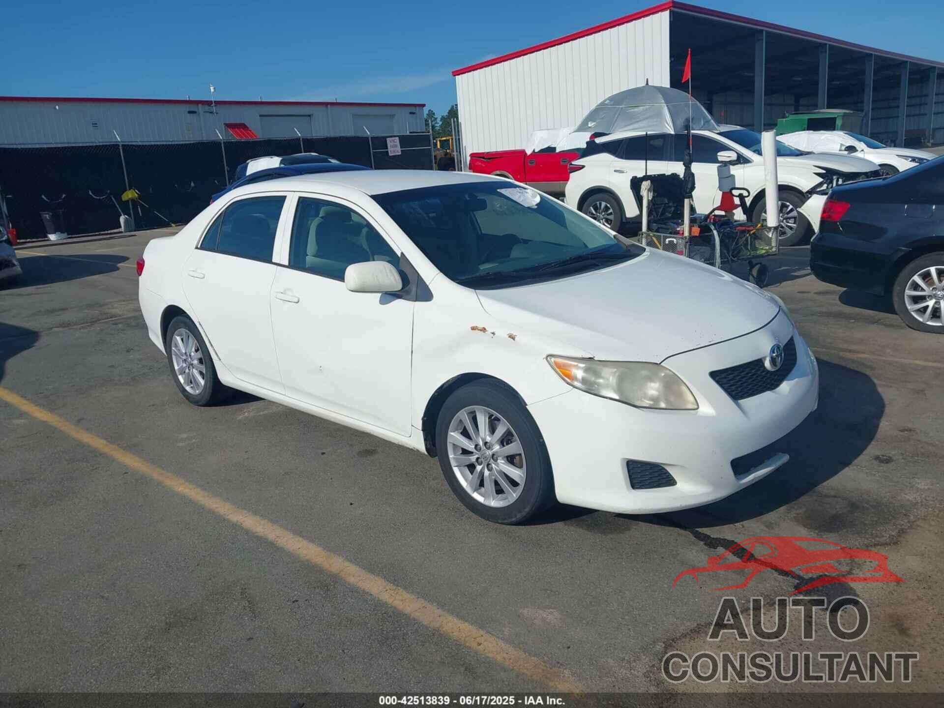 TOYOTA COROLLA 2009 - JTDBL40E799023206