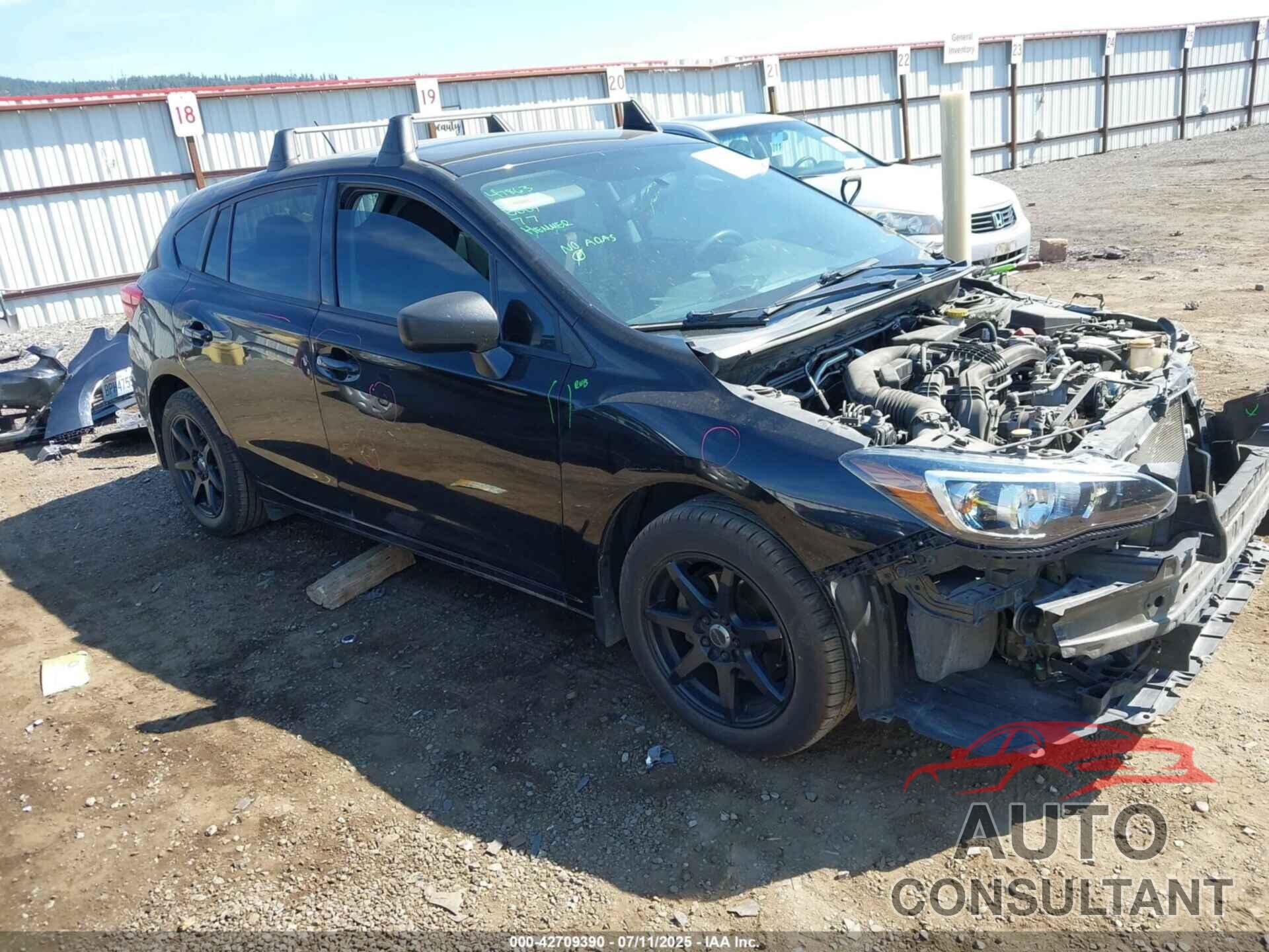 SUBARU IMPREZA 2017 - 4S3GTAA61H3701249