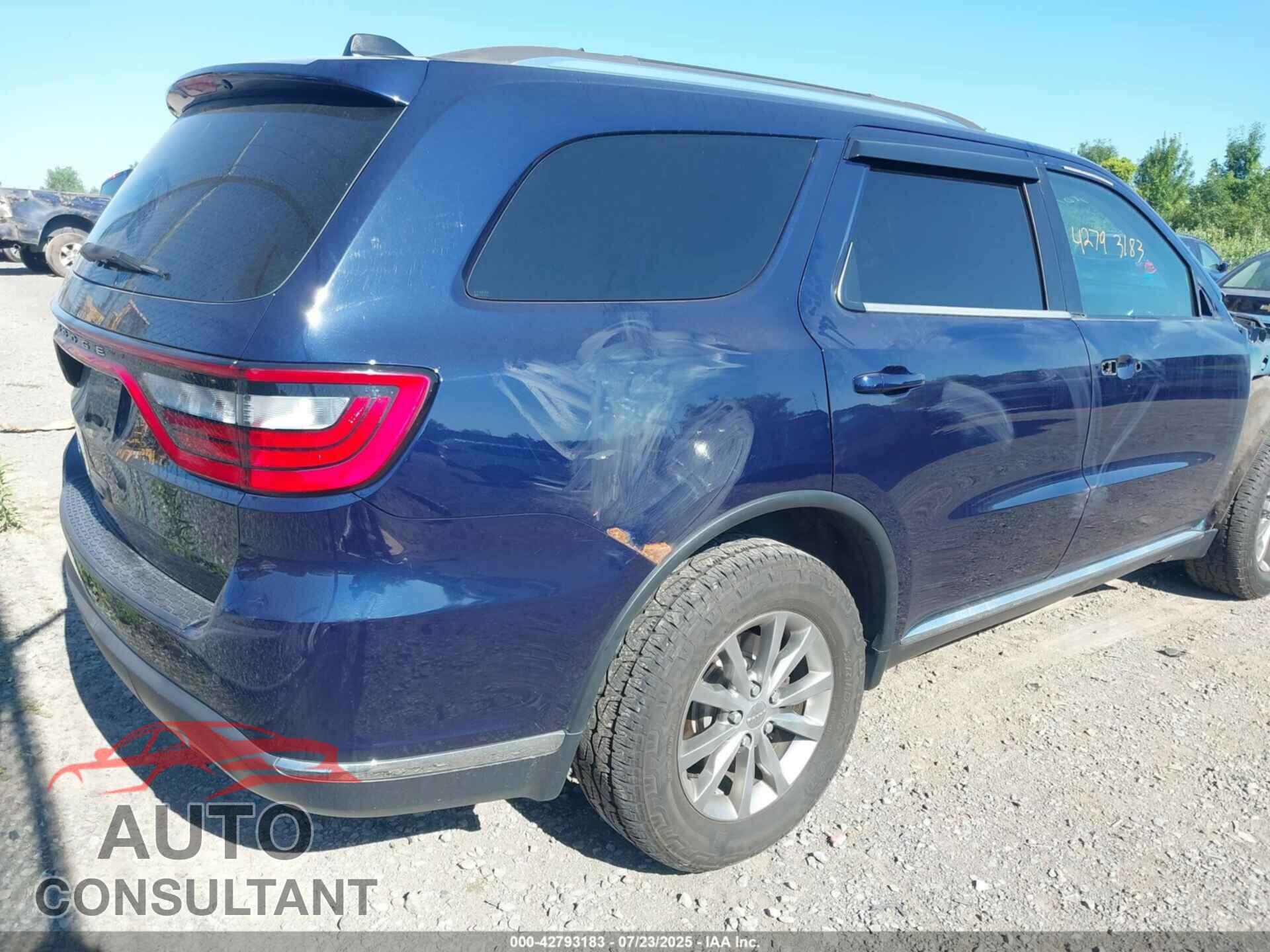 DODGE DURANGO 2017 - 1C4RDJAGXHC790978