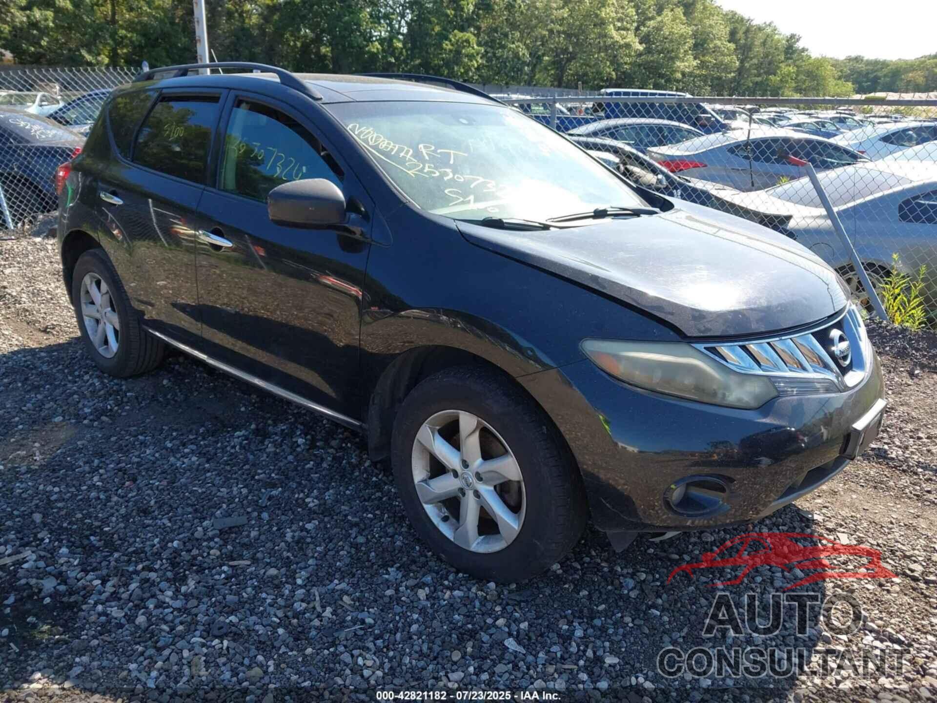 NISSAN MURANO 2009 - JN8AZ18W69W150248