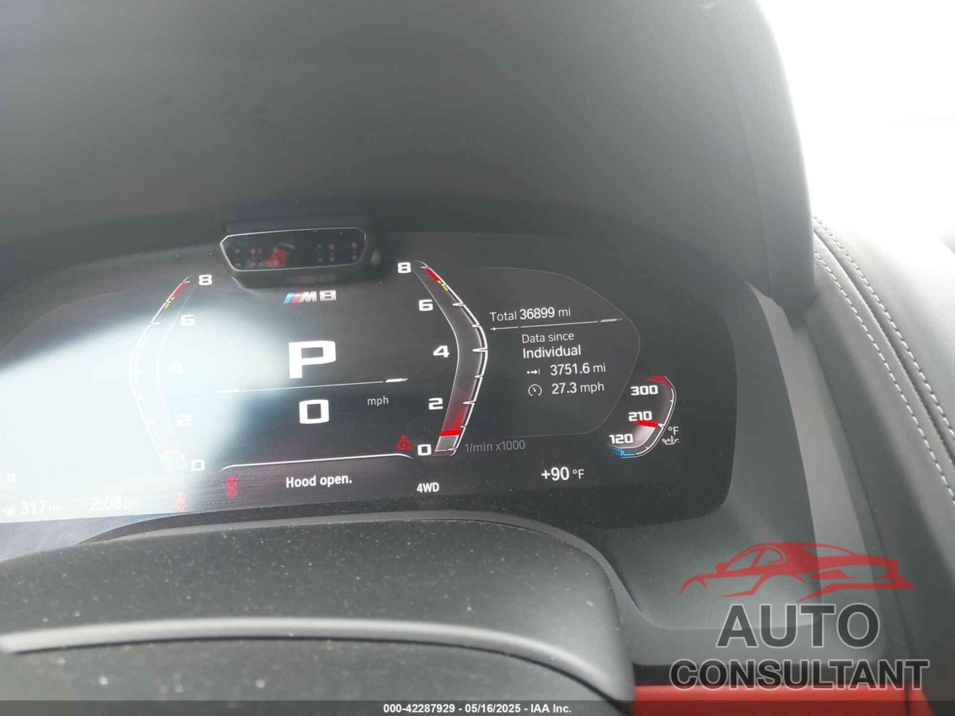 BMW M8 GRAN COUPE 2020 - WBSGV0C0XLCE12517