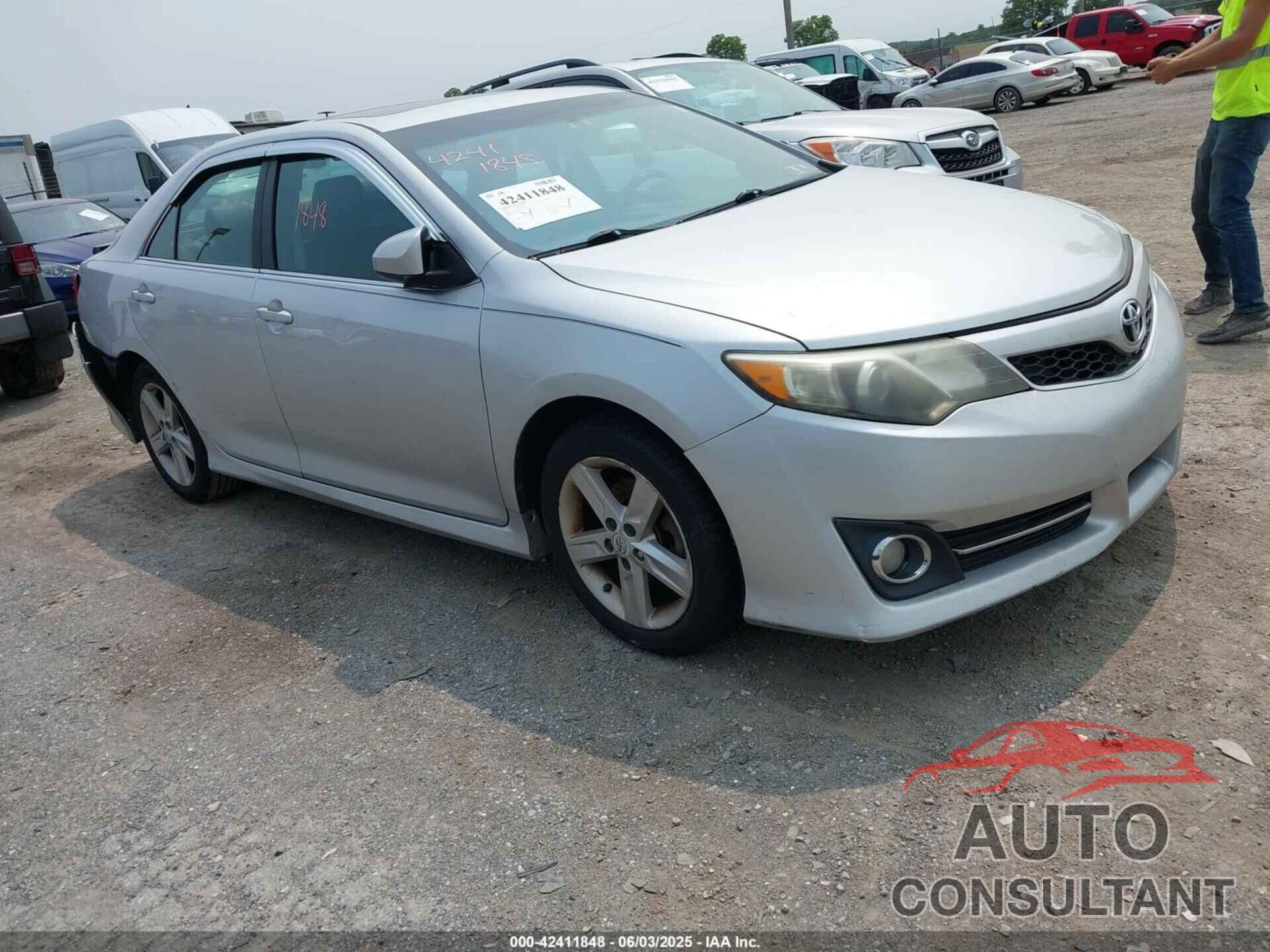 TOYOTA CAMRY 2012 - 4T1BF1FKXCU092975