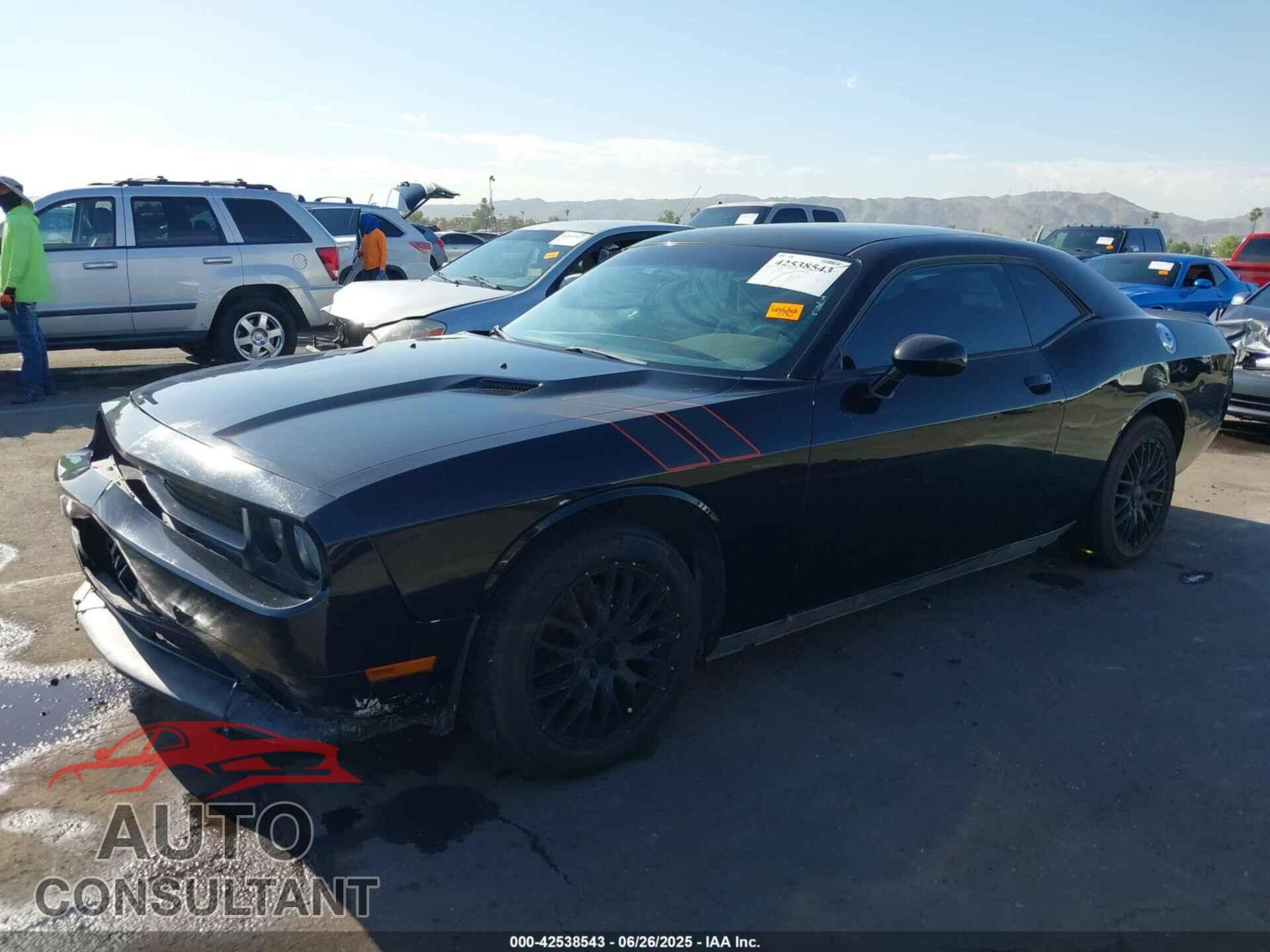 DODGE CHALLENGER 2012 - 2C3CDYAG2CH233832