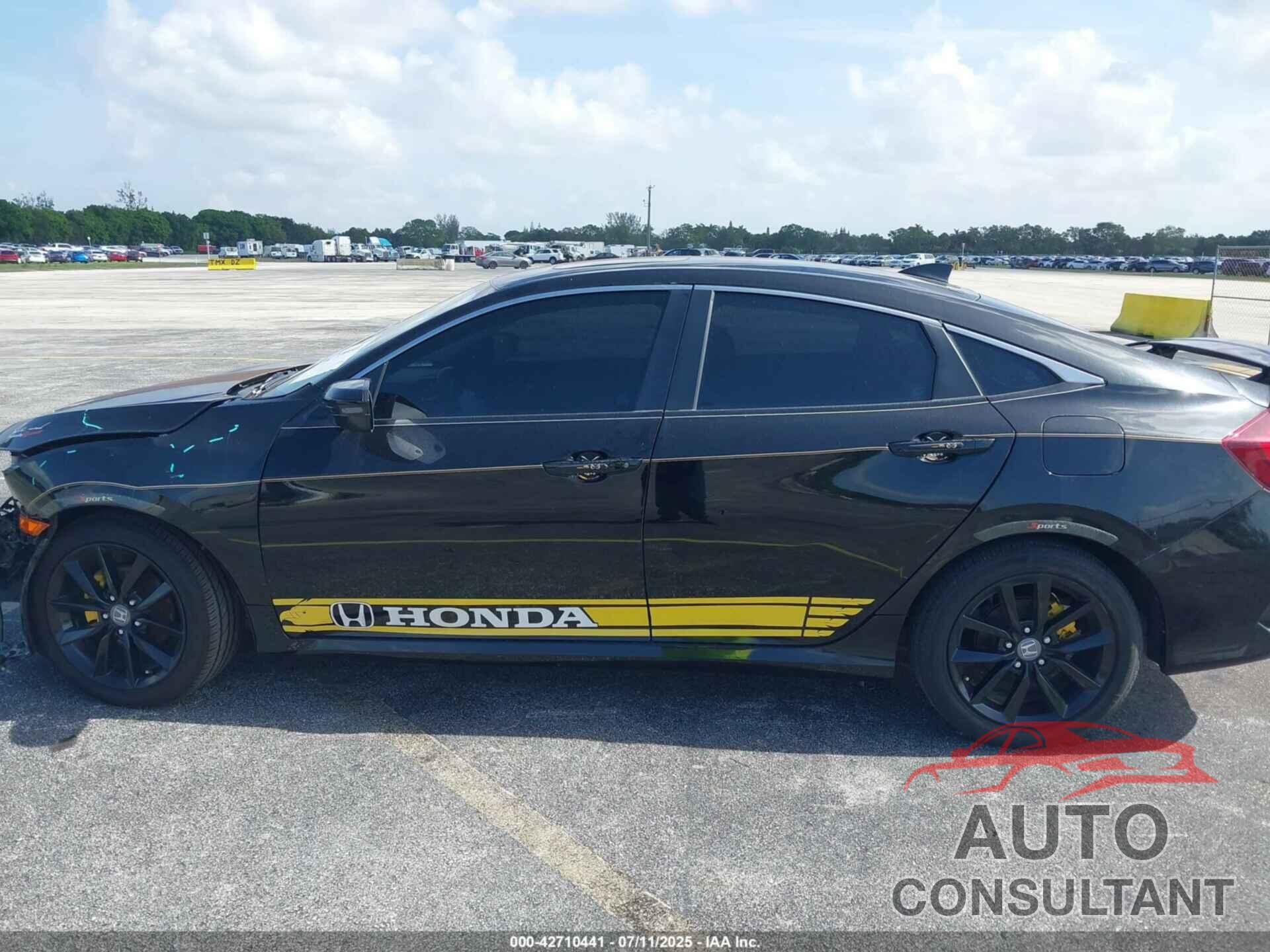 HONDA CIVIC 2021 - 2HGFC1F71MH702777