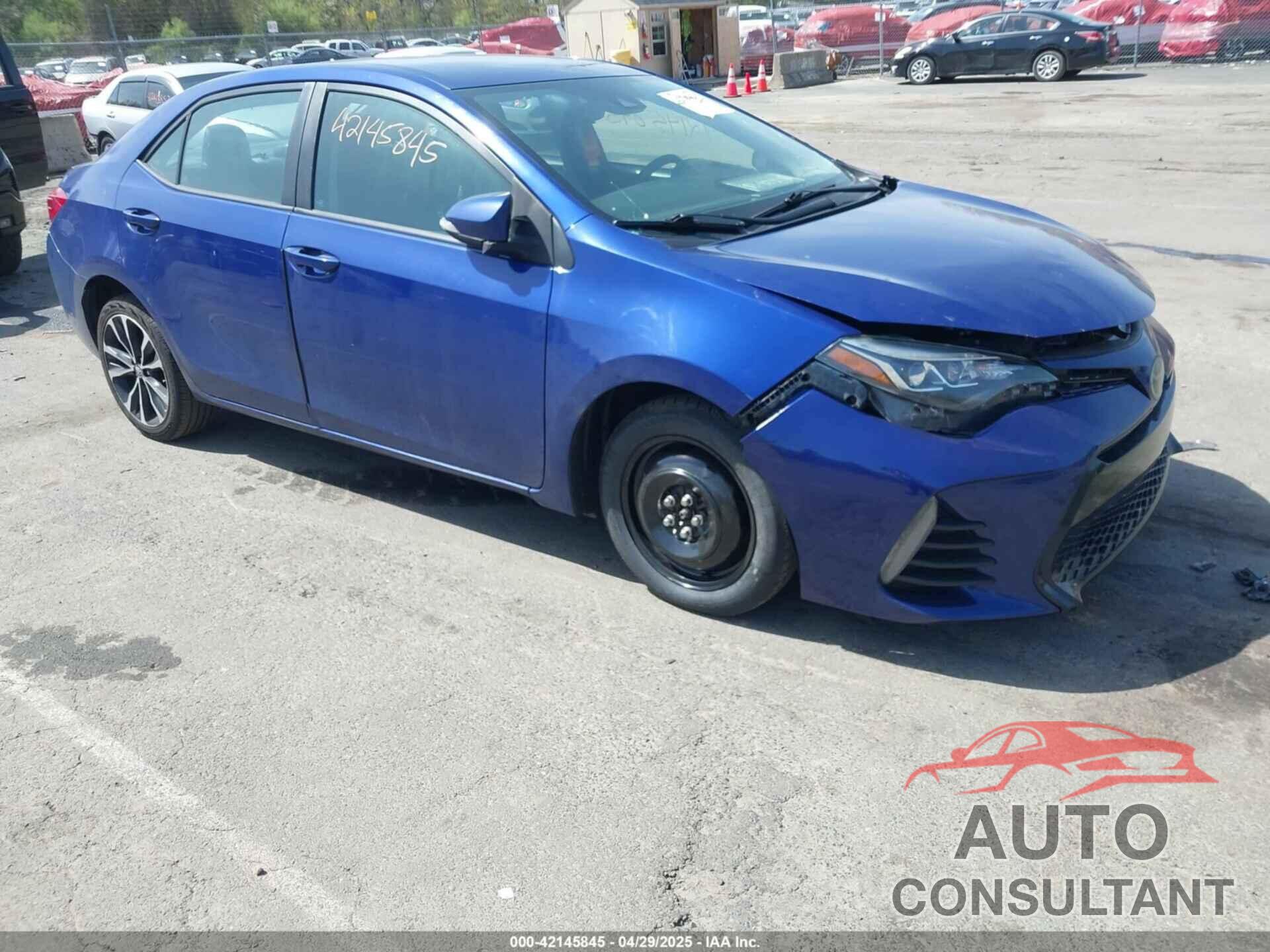 TOYOTA COROLLA 2019 - 5YFBURHE0KP916168