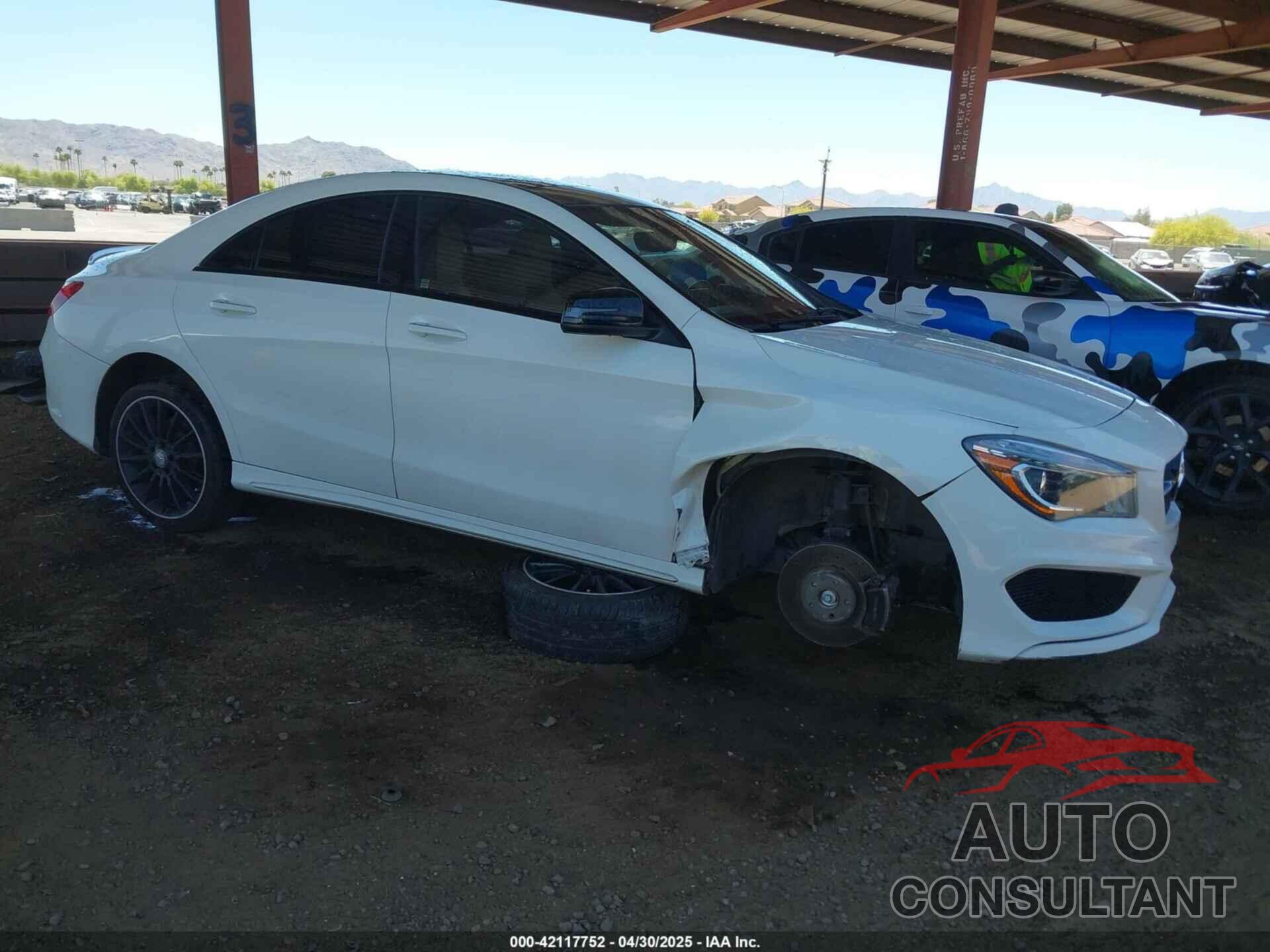 MERCEDES-BENZ CLA 250 2016 - WDDSJ4EB9GN387206