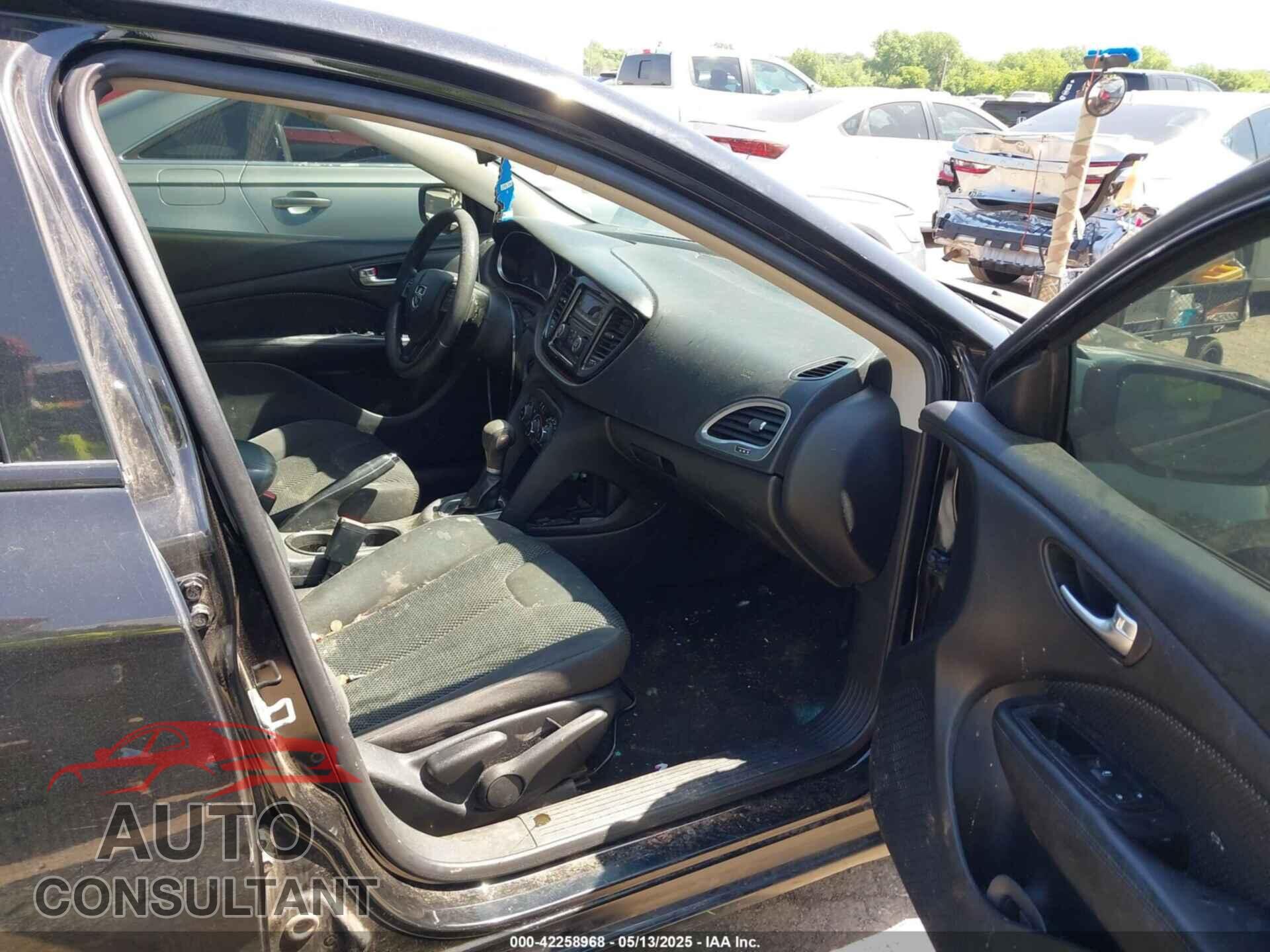 DODGE DART 2016 - 1C3CDFAA6GD592765