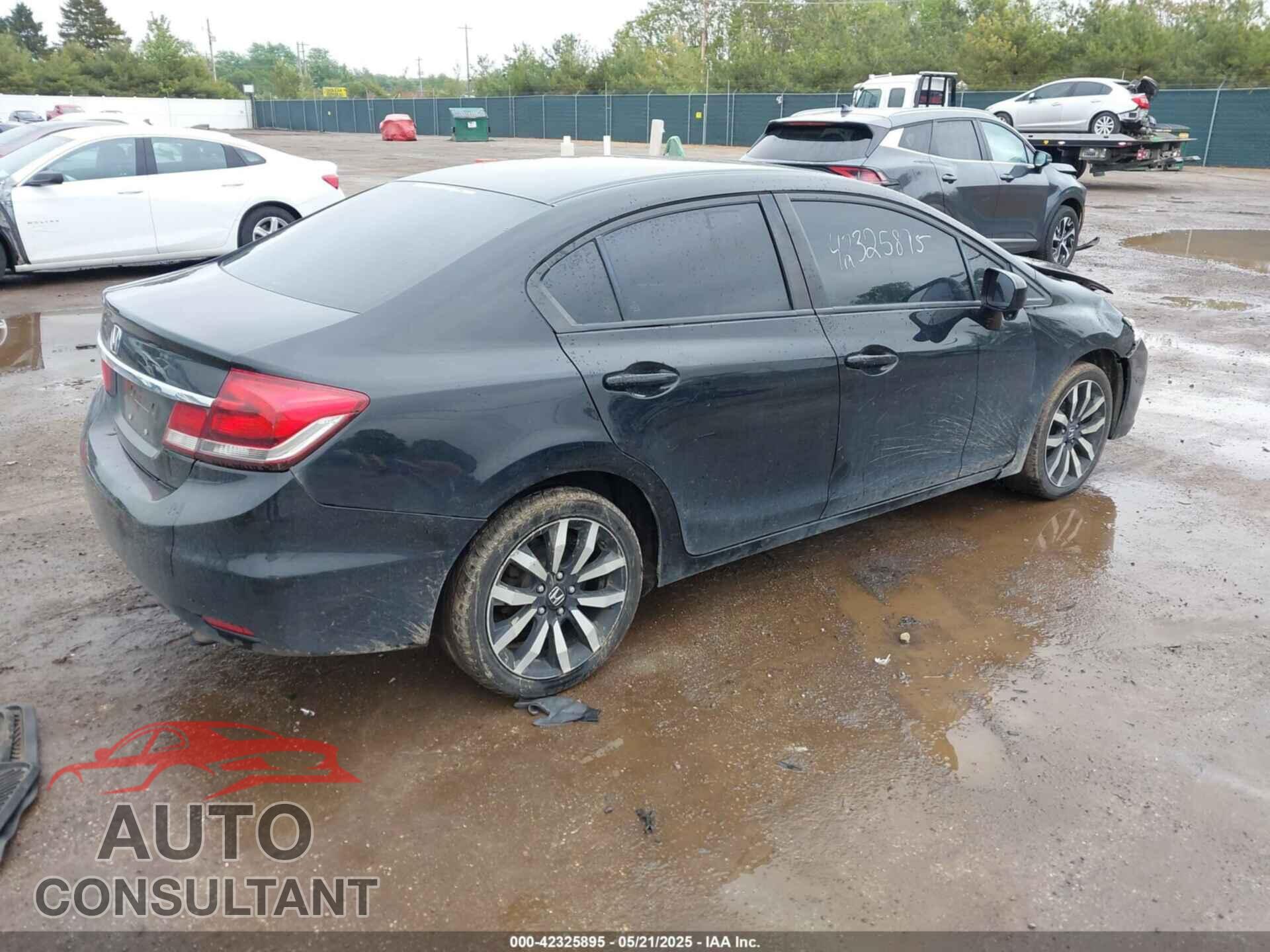 HONDA CIVIC 2014 - 19XFB2F98EE001952