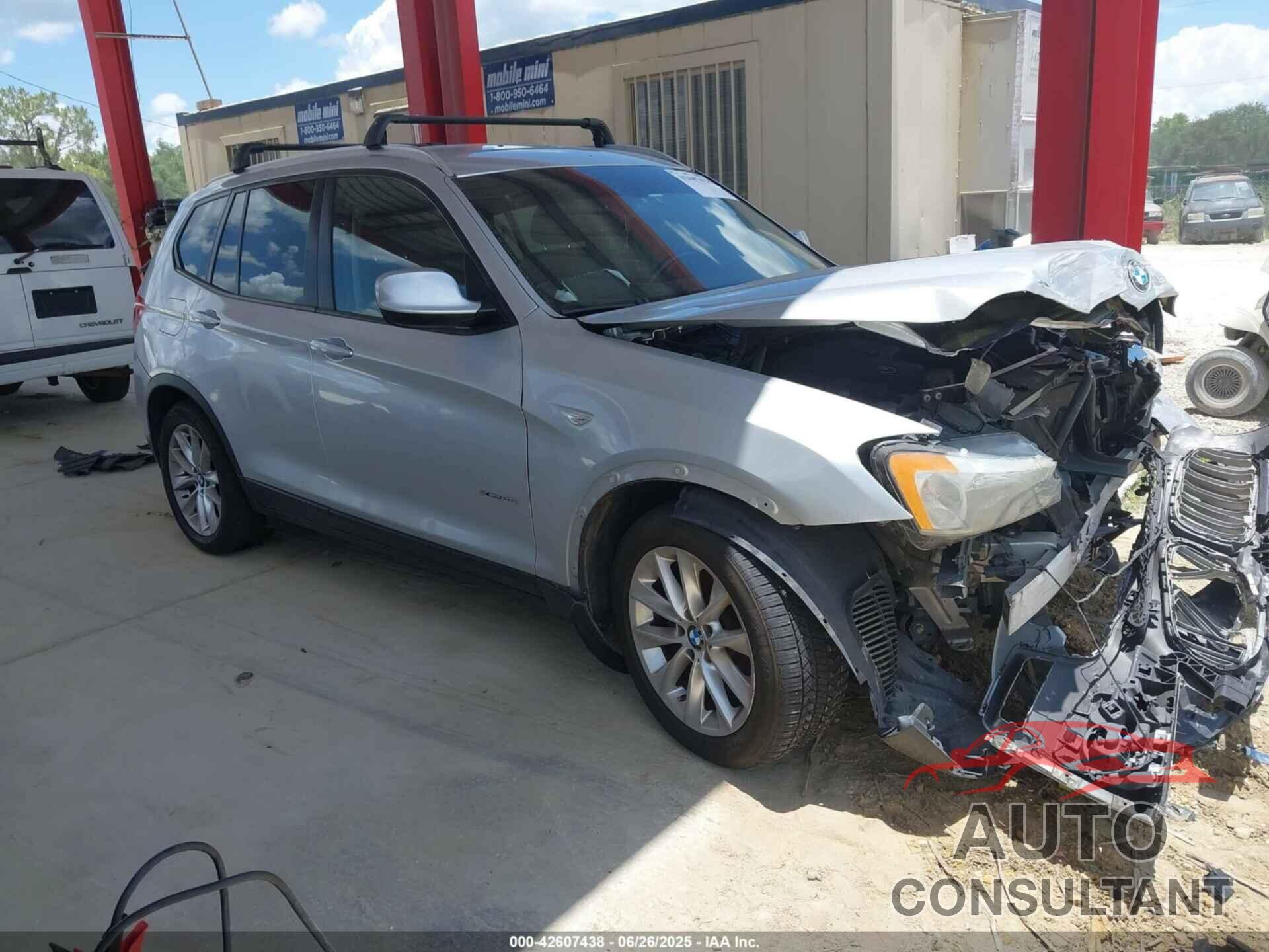 BMW X3 2014 - 5UXWX9C51E0D39277