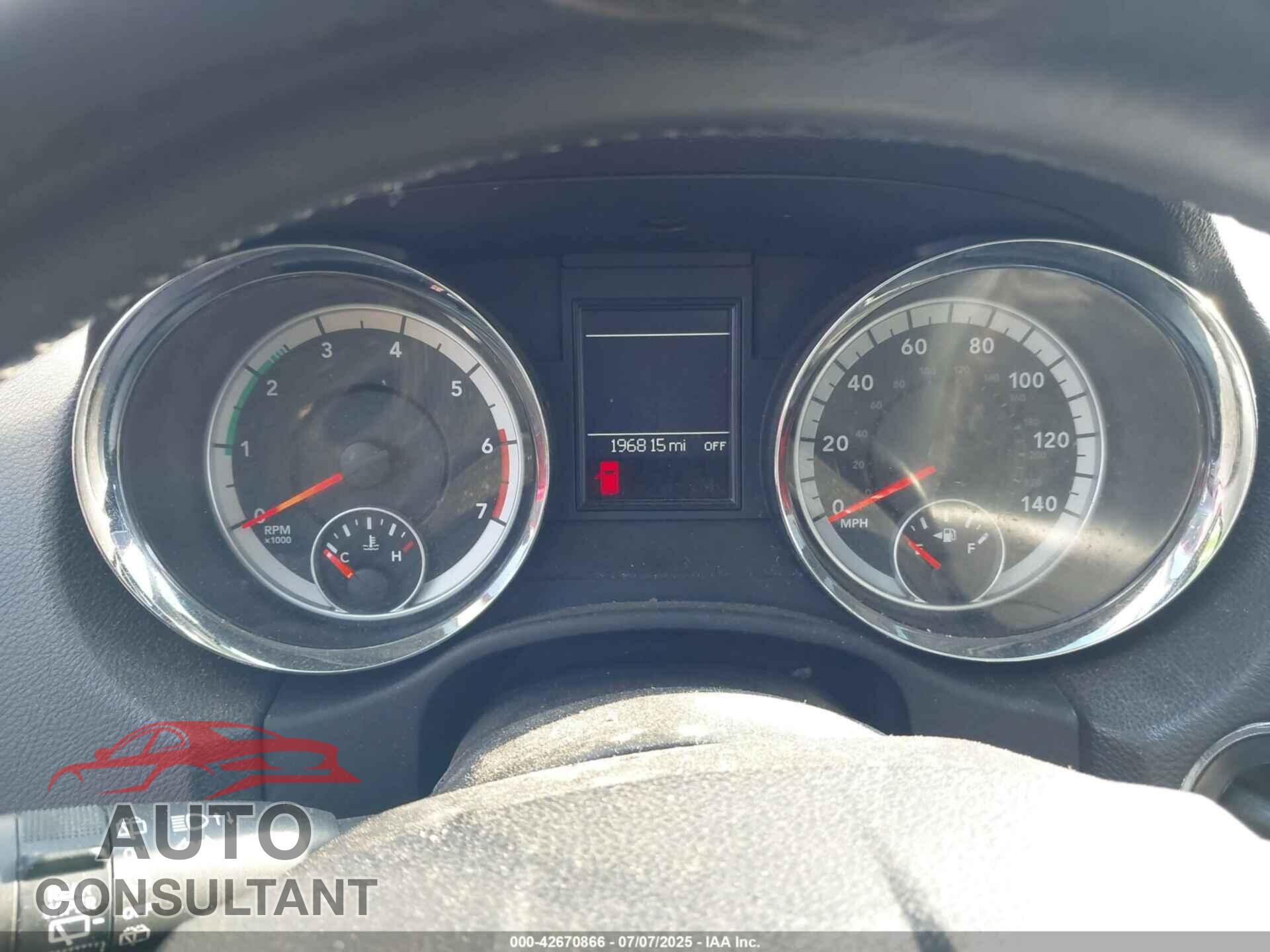 DODGE DURANGO 2013 - 1C4SDHCT8DC648644