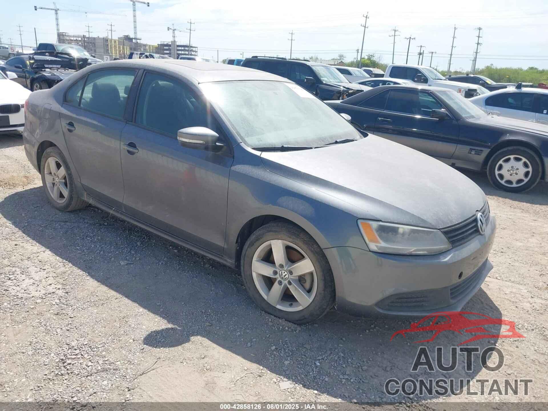 VOLKSWAGEN JETTA 2012 - 3VW3L7AJ8CM400228