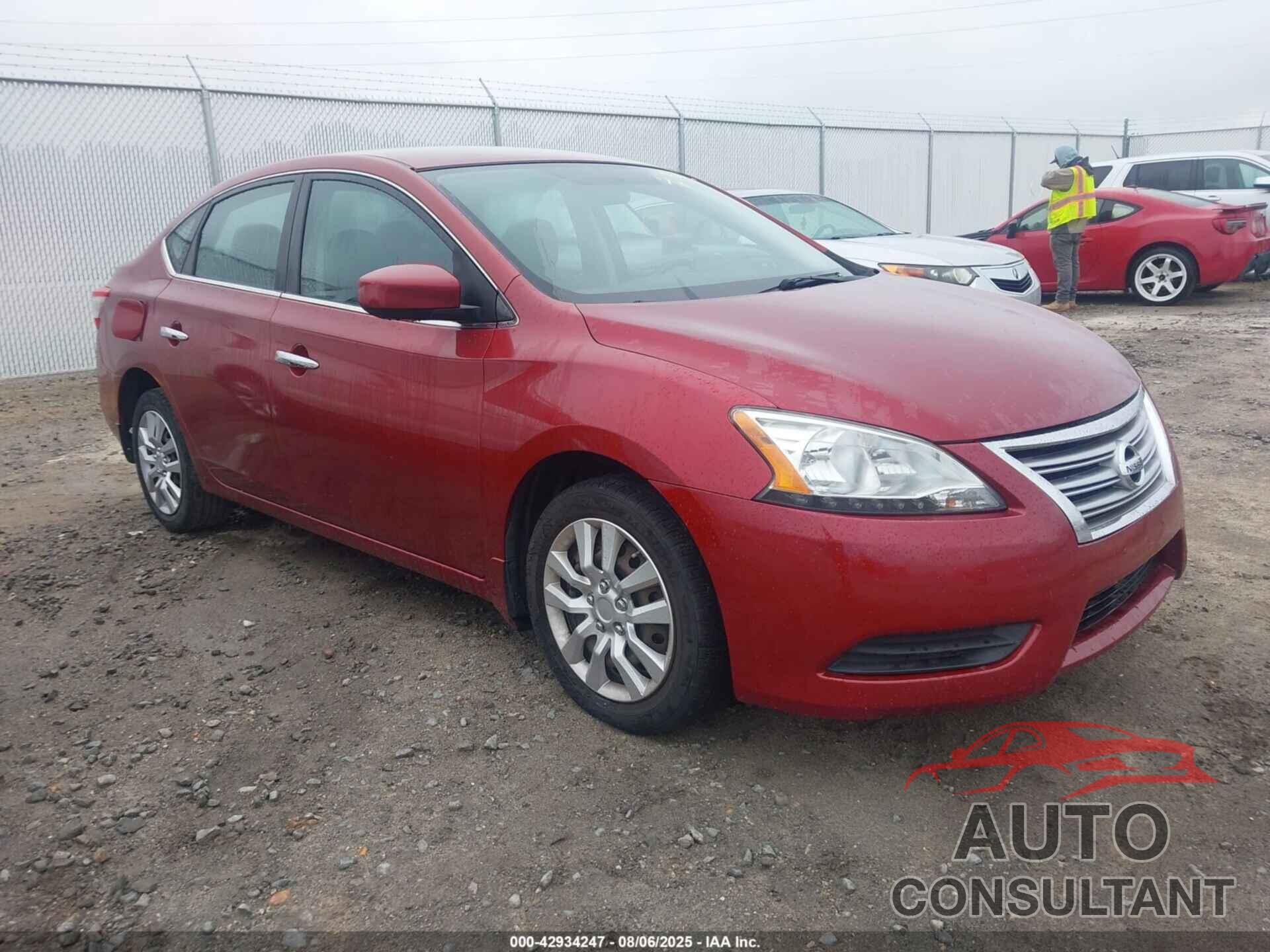 NISSAN SENTRA 2015 - 3N1AB7AP8FY251126