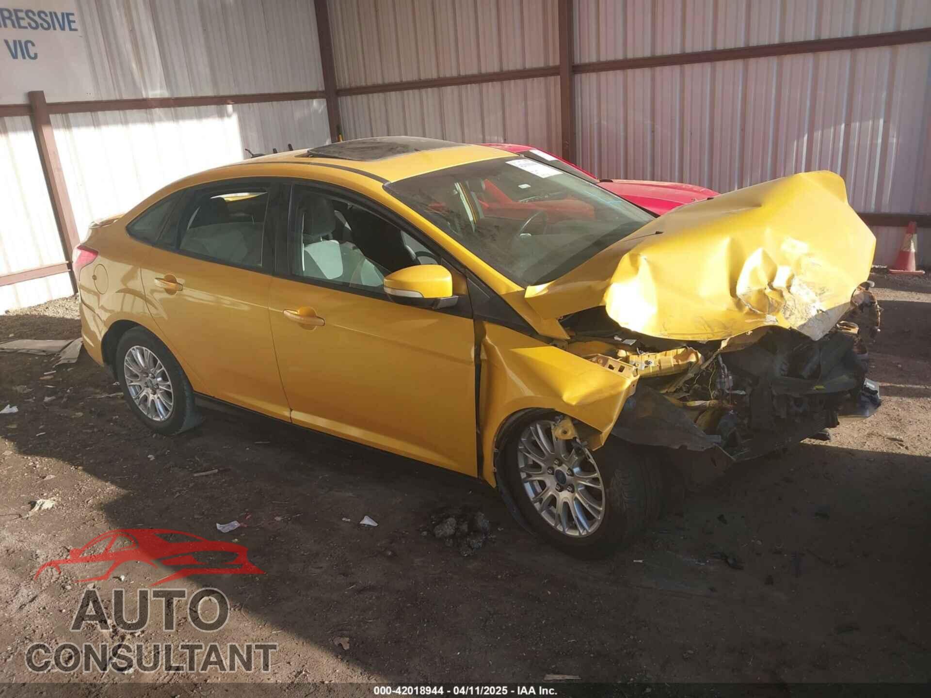 FORD FOCUS 2012 - 1FAHP3F29CL283743