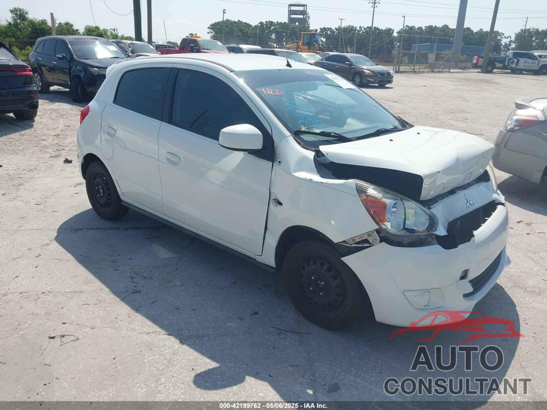 MITSUBISHI MIRAGE 2014 - ML32A3HJ6EH008894