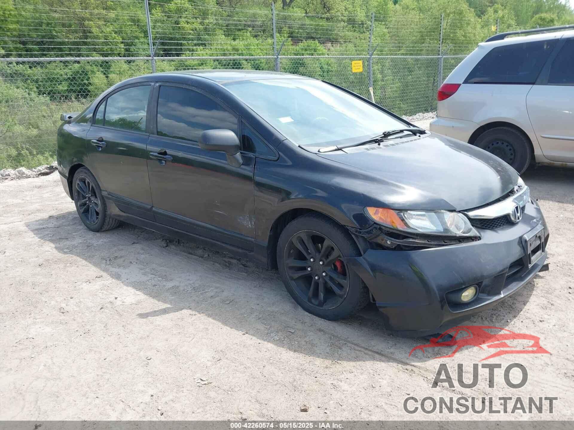 HONDA CIVIC 2010 - 19XFA1F52AE081673