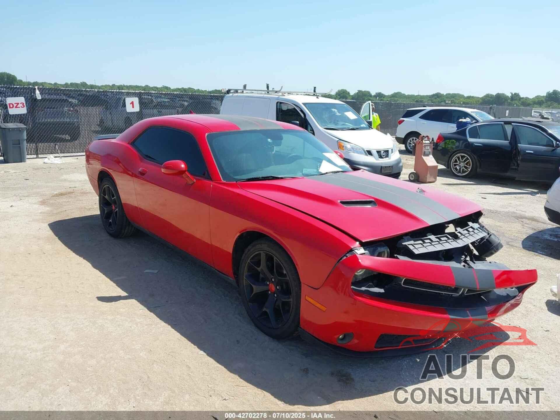 DODGE CHALLENGER 2015 - 2C3CDZBG3FH724144