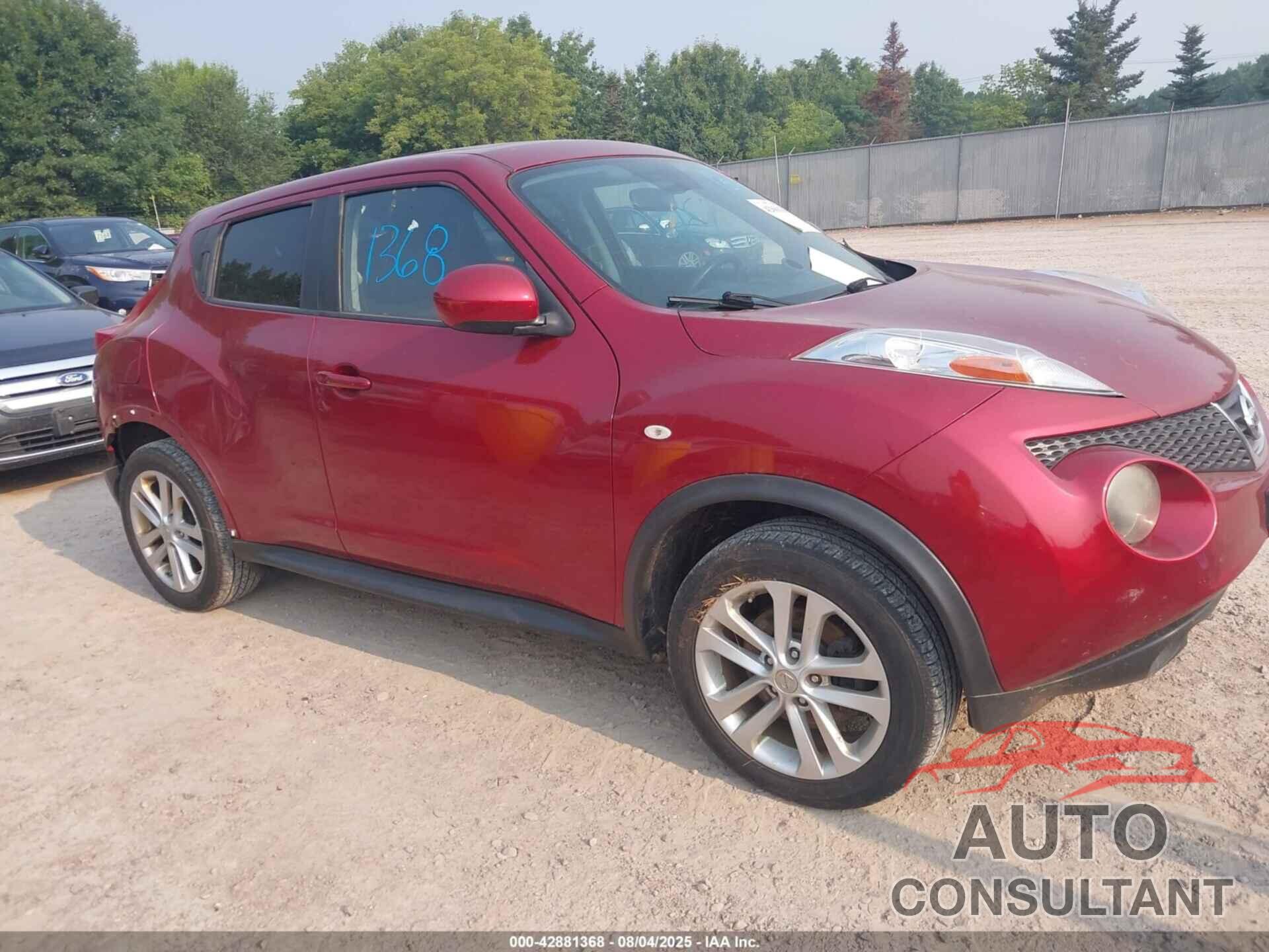 NISSAN JUKE 2011 - JN8AF5MV2BT006071