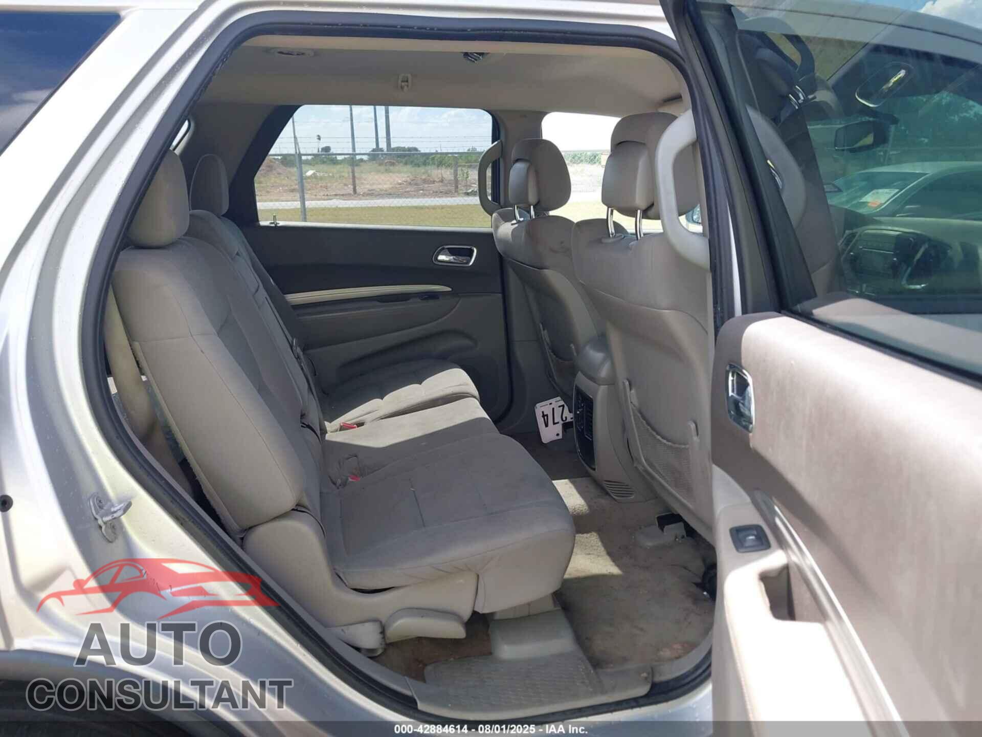DODGE DURANGO 2013 - 1C4RDHAG5DC643647