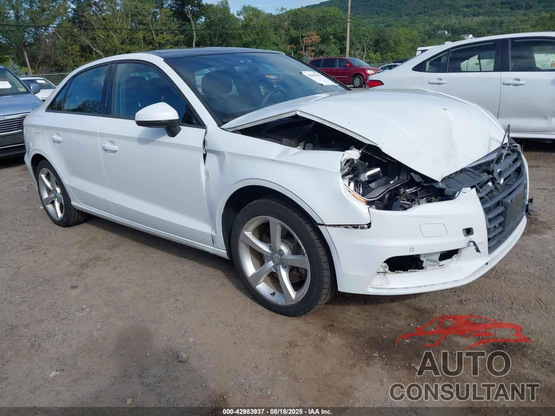 AUDI A3 2016 - WAUB8GFF8G1039054