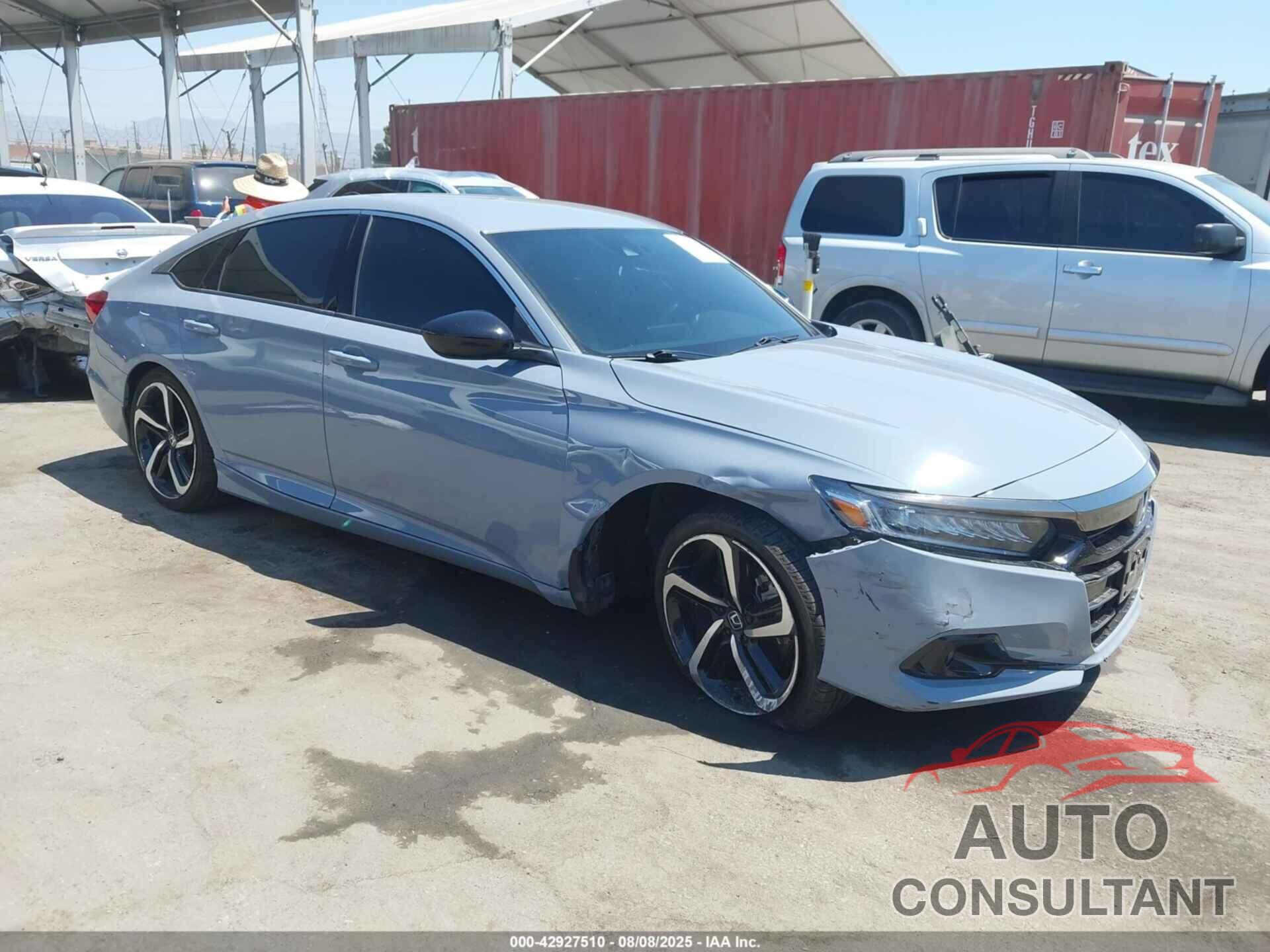 HONDA ACCORD 2022 - 1HGCV1F39NA064515
