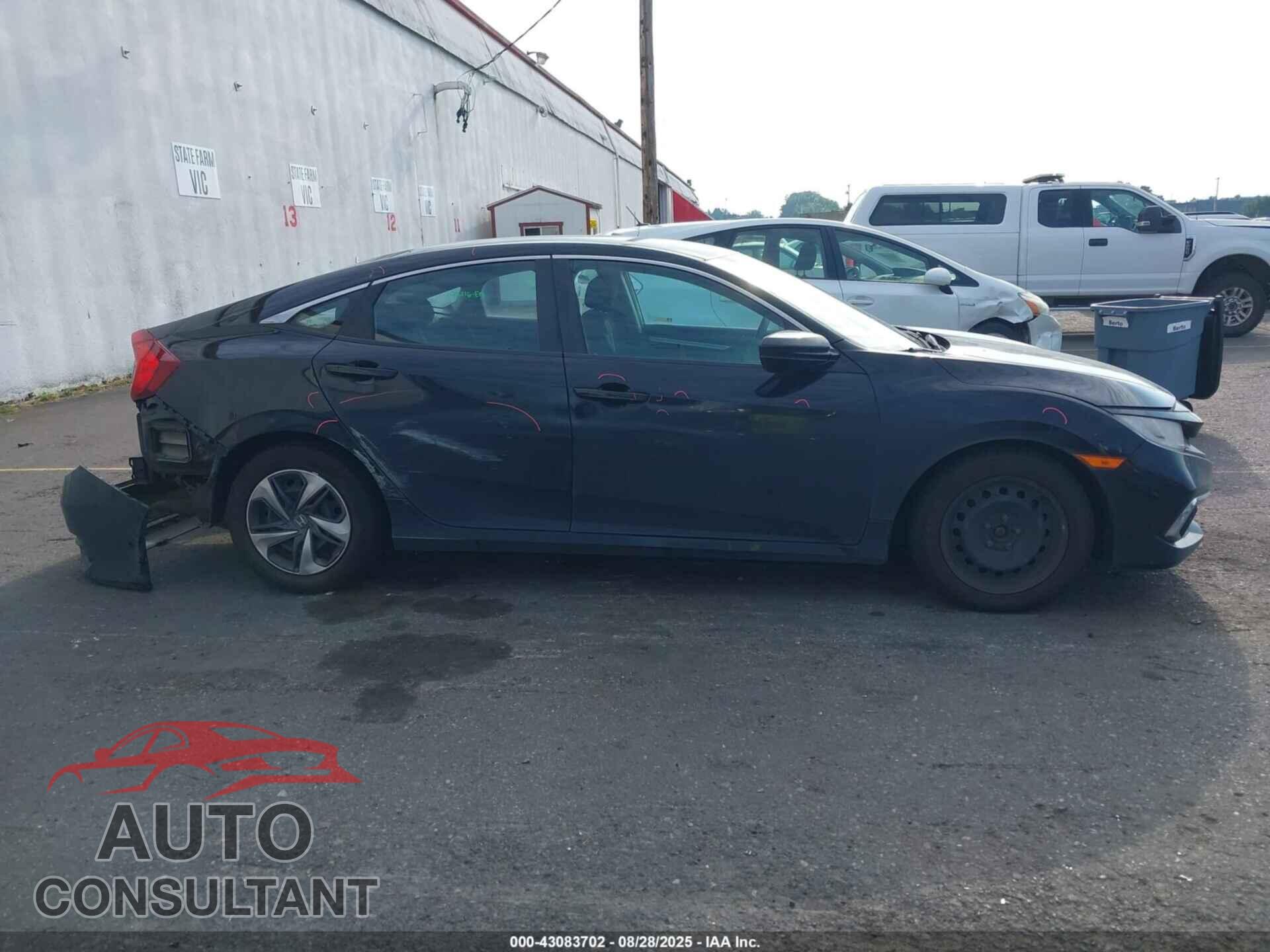 HONDA CIVIC 2019 - 2HGFC2F63KH506480