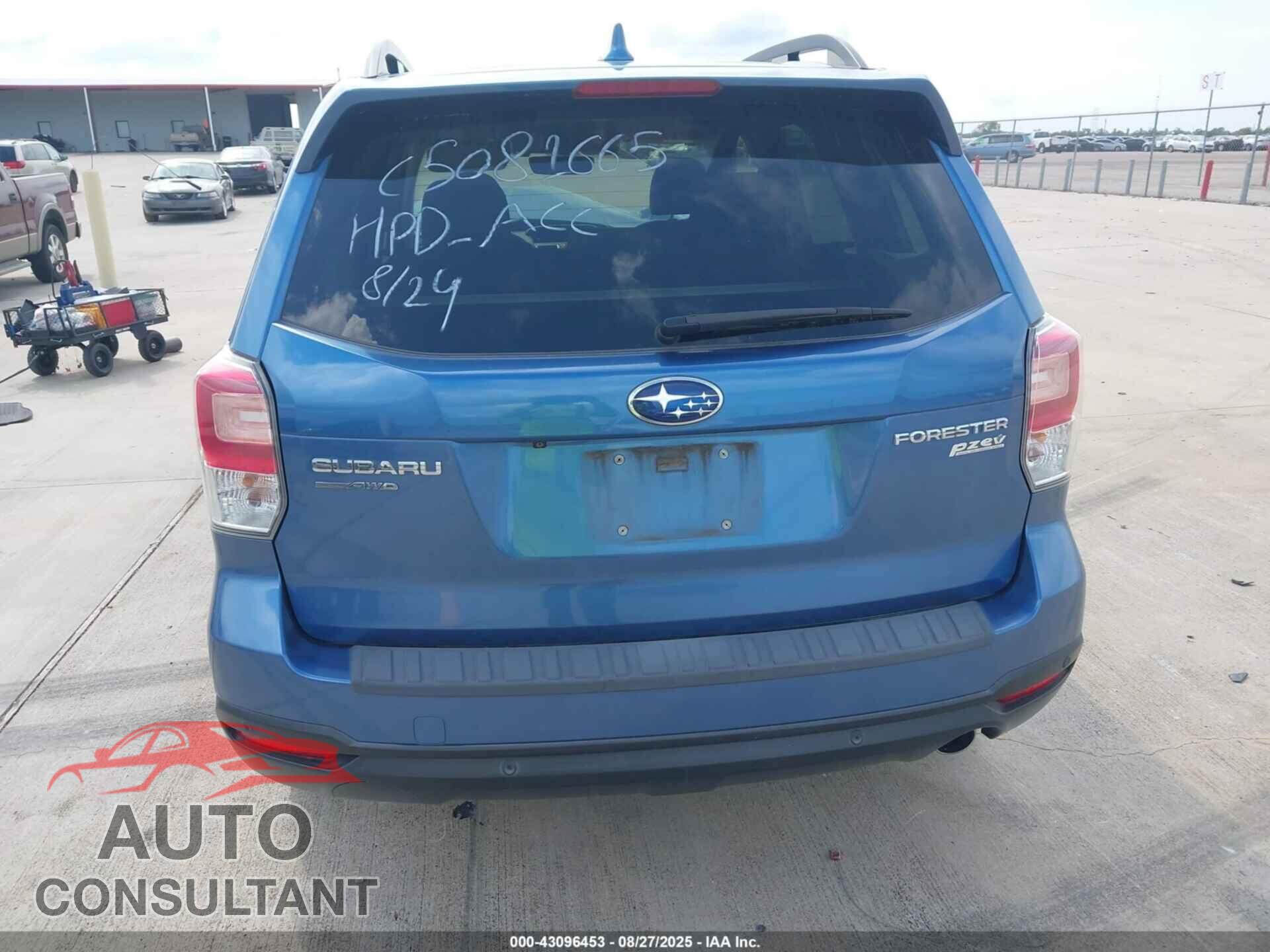 SUBARU FORESTER 2017 - JF2SJAWC2HH466637